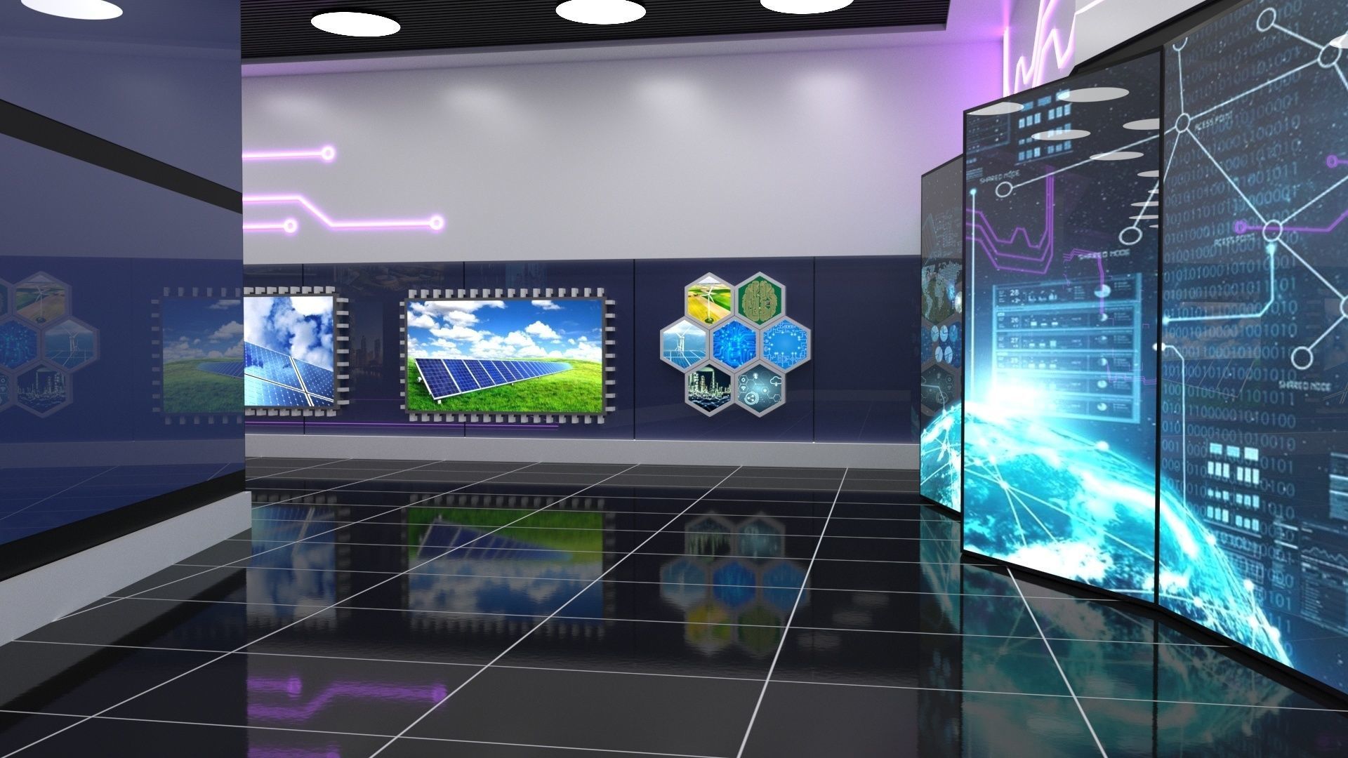 Enterprise Showroom A high quality Enterprise Showroom  3D model_19