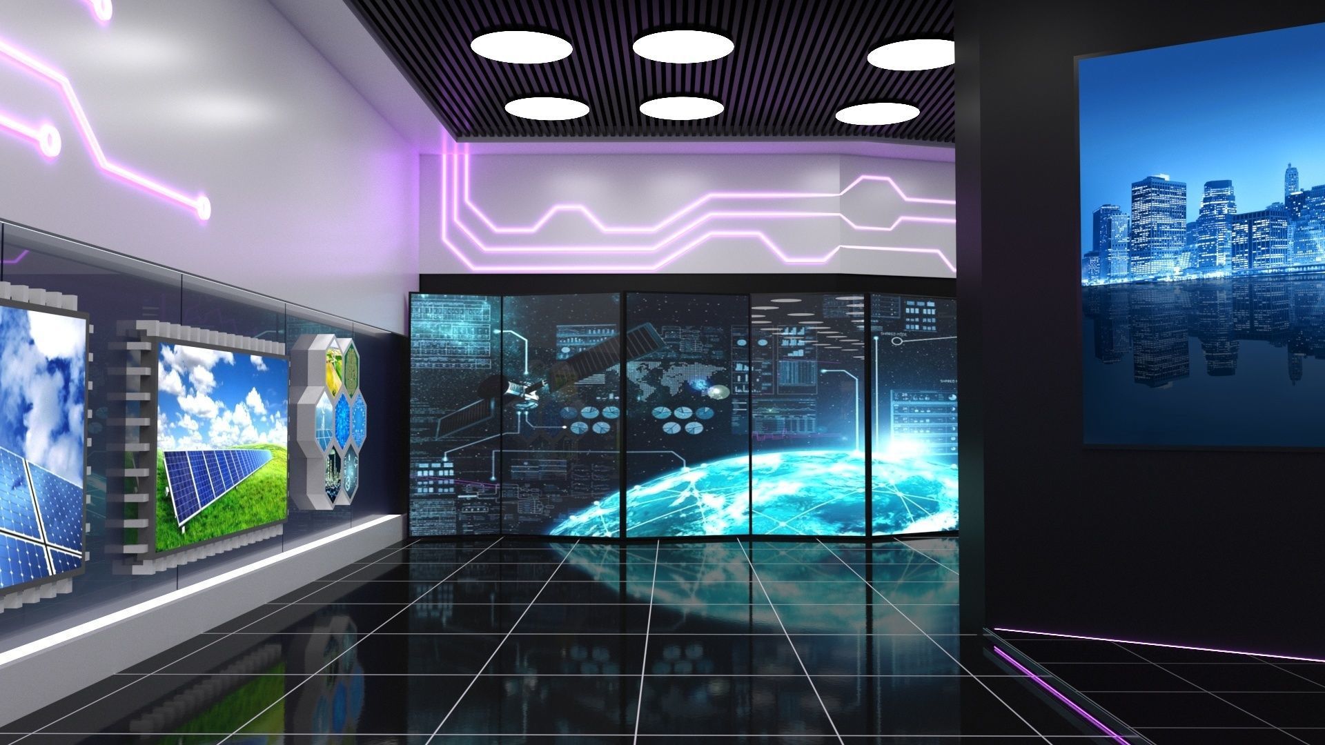 Enterprise Showroom A high quality Enterprise Showroom  3D model_18