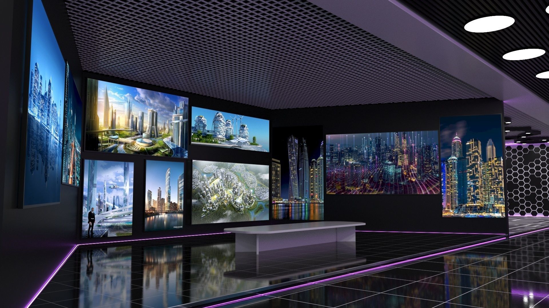 Enterprise Showroom A high quality Enterprise Showroom  3D model_15