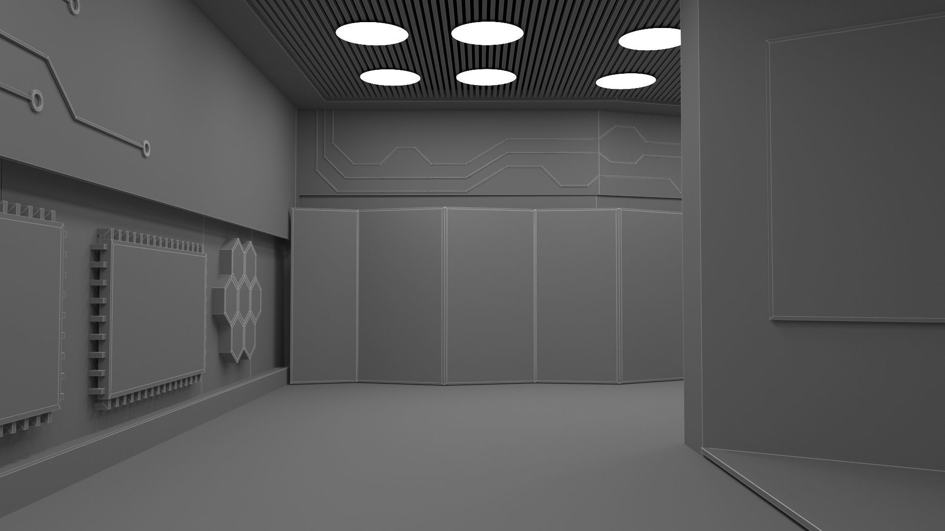 Enterprise Showroom A high quality Enterprise Showroom  3D model_44