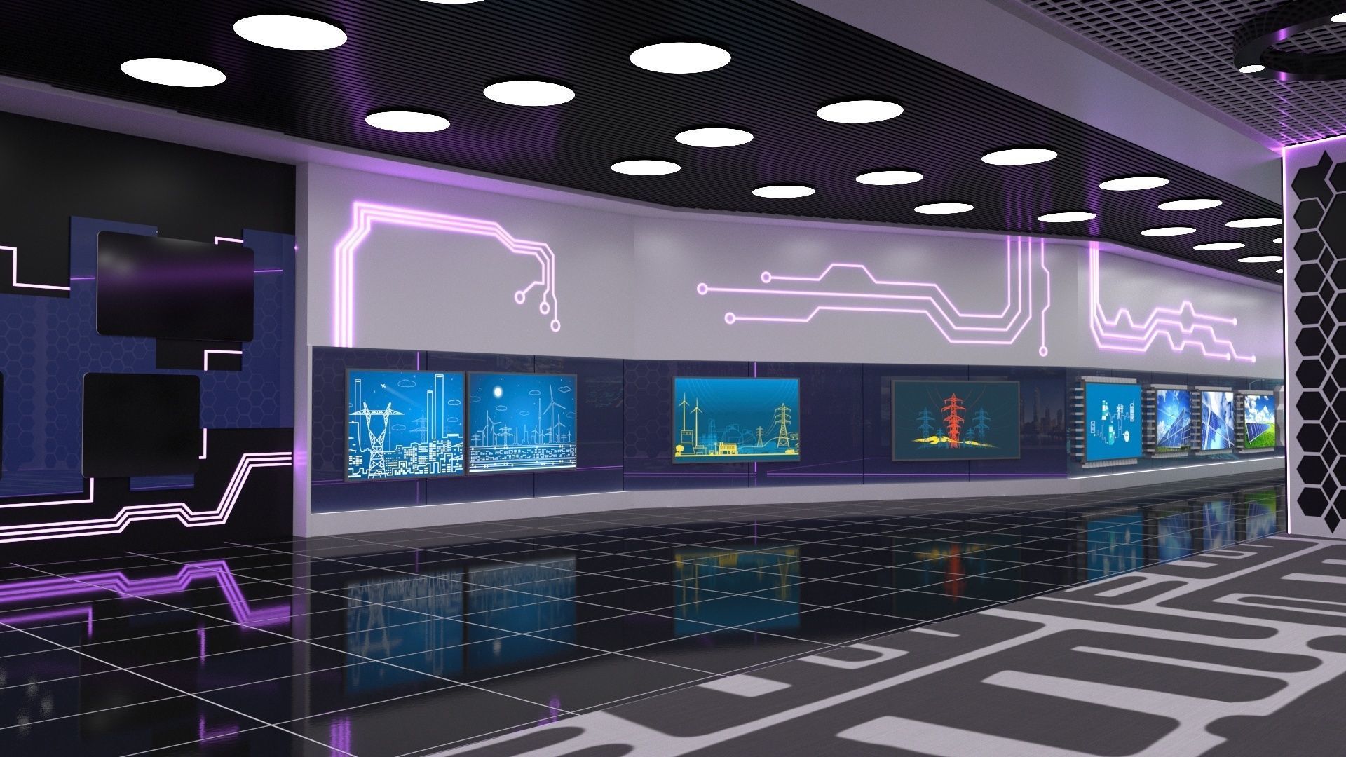 Enterprise Showroom A high quality Enterprise Showroom  3D model_12