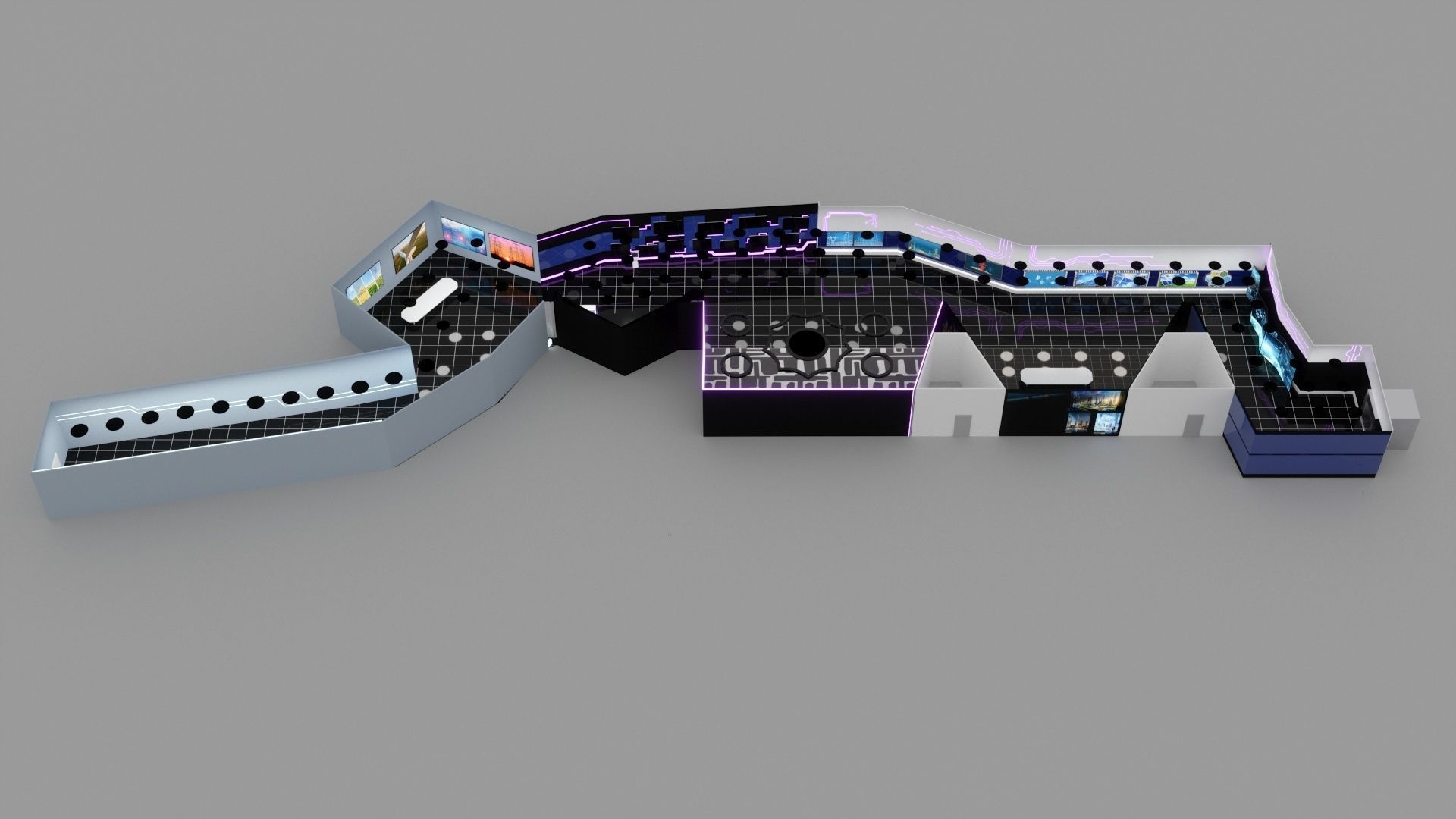 Enterprise Showroom A high quality Enterprise Showroom  3D model_1