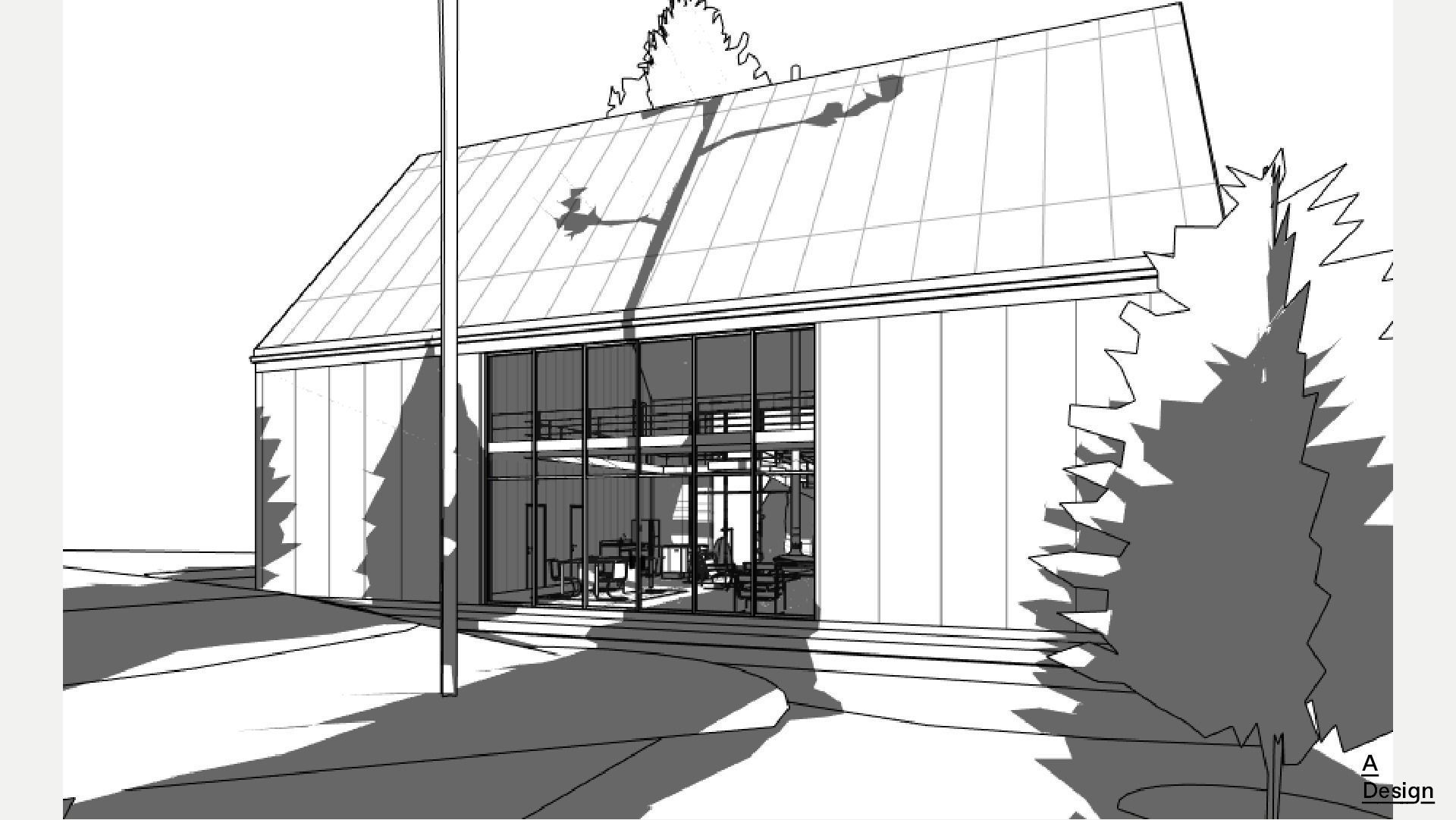 Forest house - Revit 3D model_10