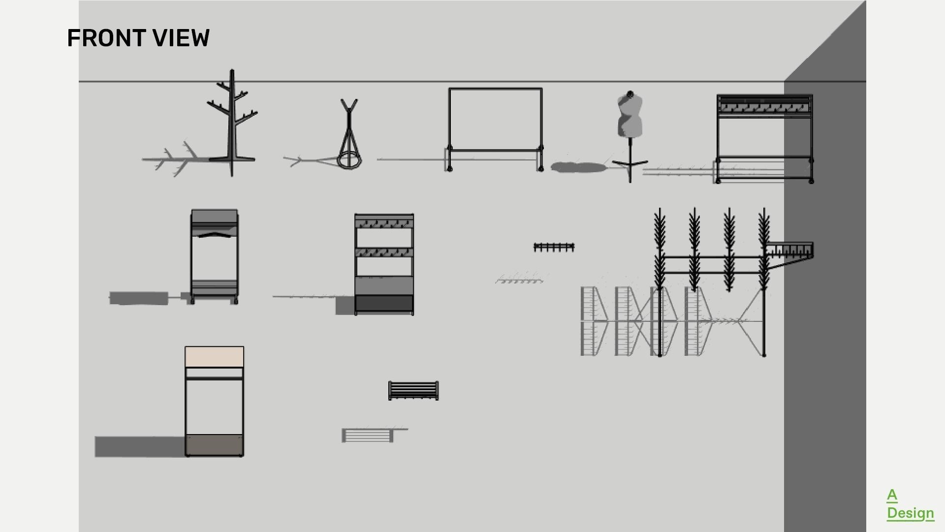 Hangers - Revit 3D model_4