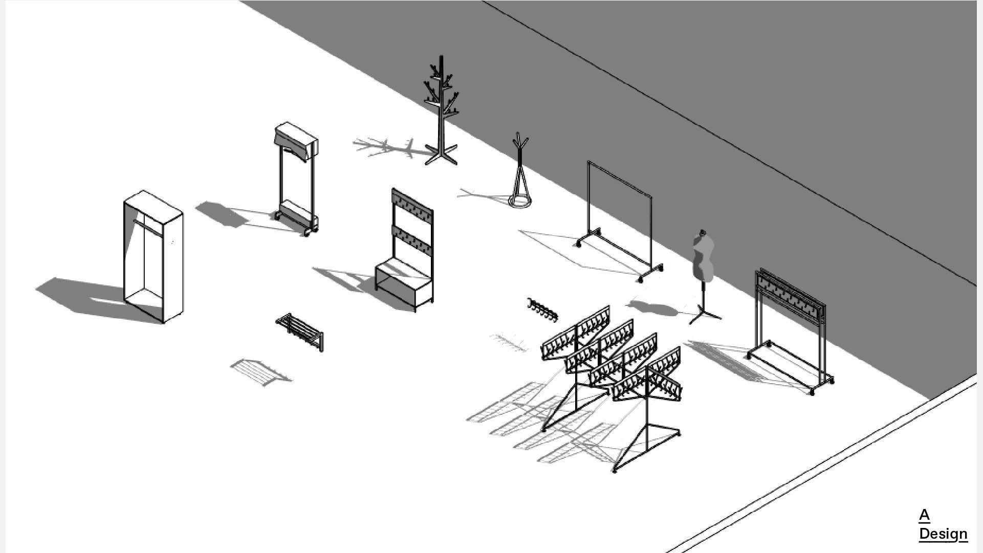 Hangers - Revit 3D model_8