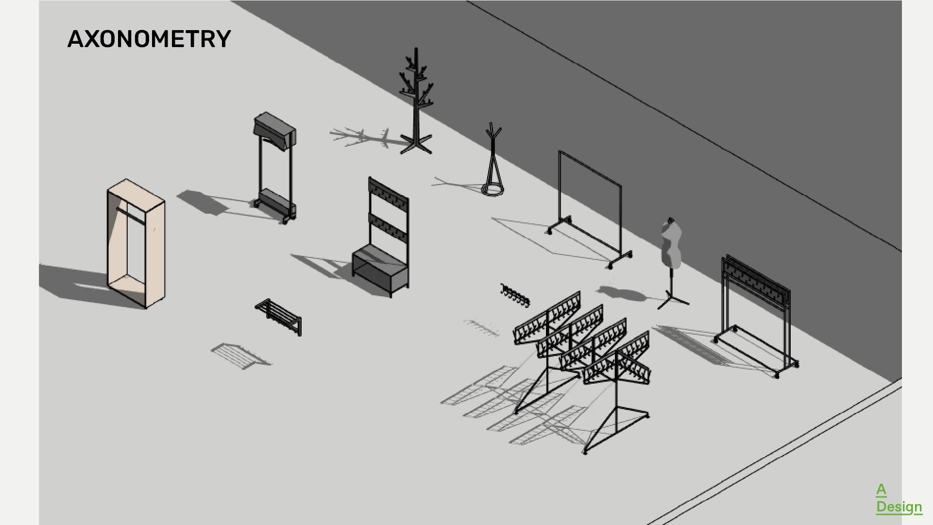 Hangers - Revit 3D model_5