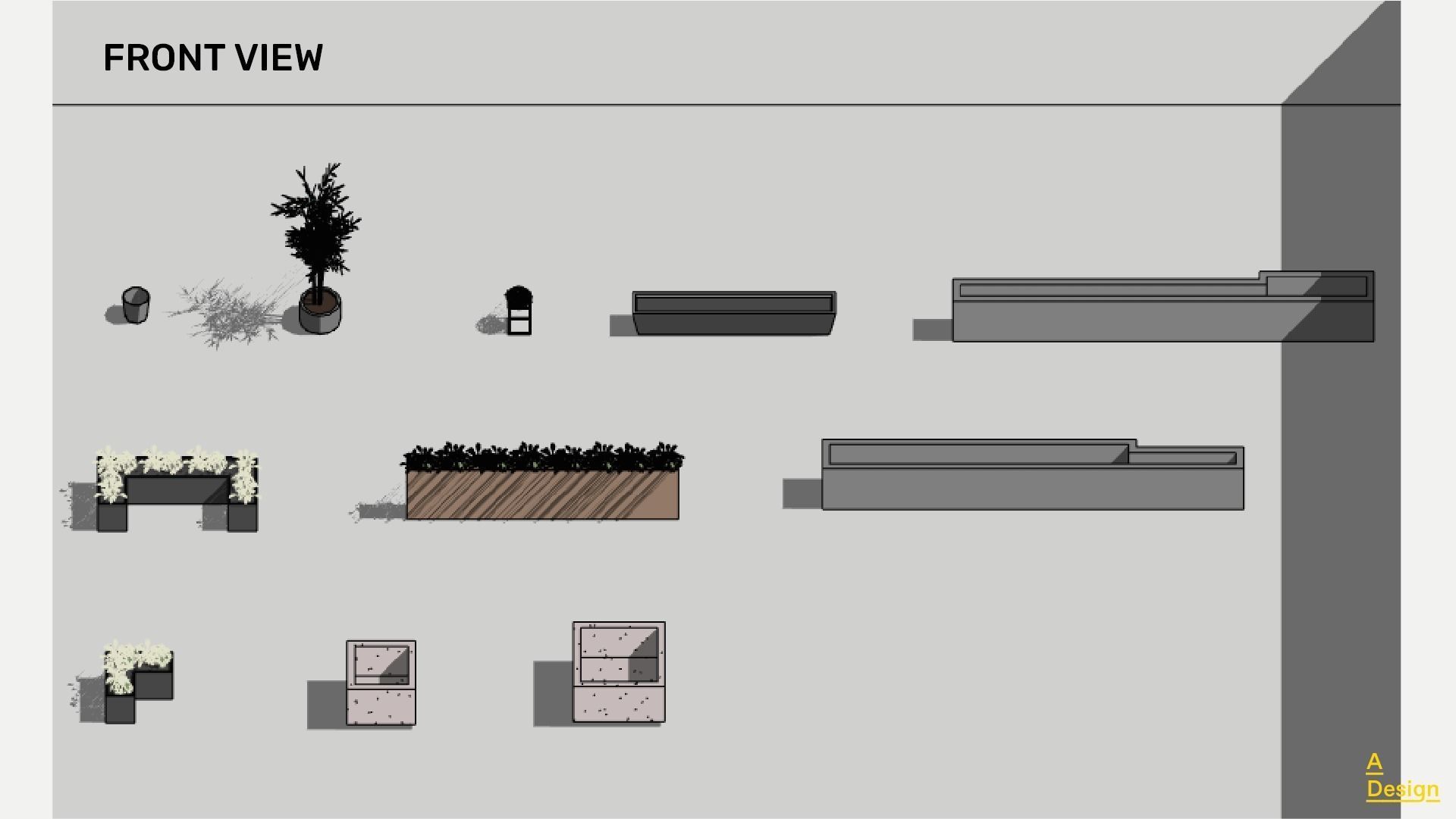 Houseplants - Revit 3D model_4