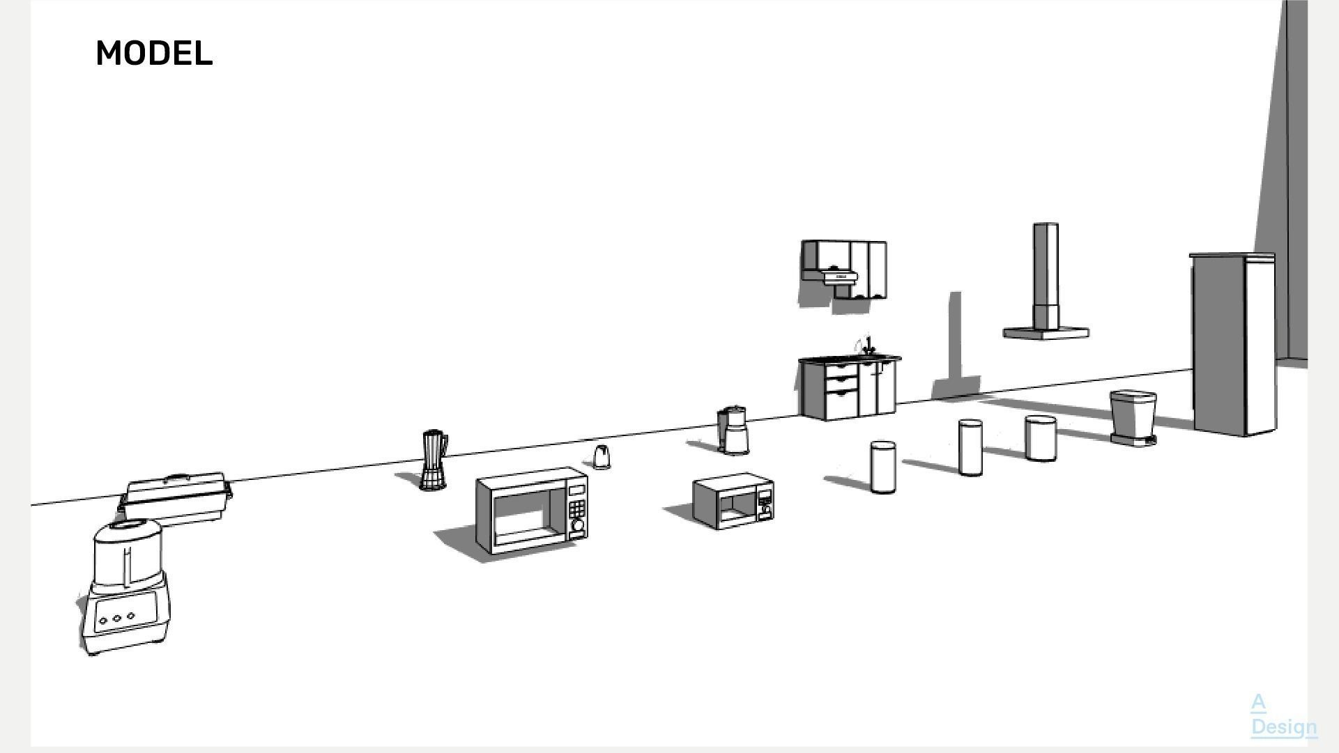 Kitchen Revit 3D model CGTrader