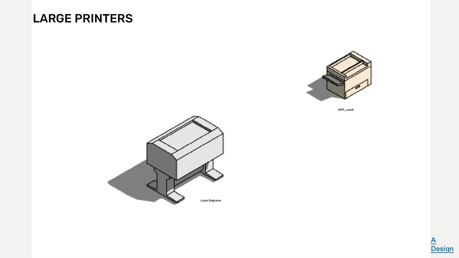 Printers -  Revit 3D model_3