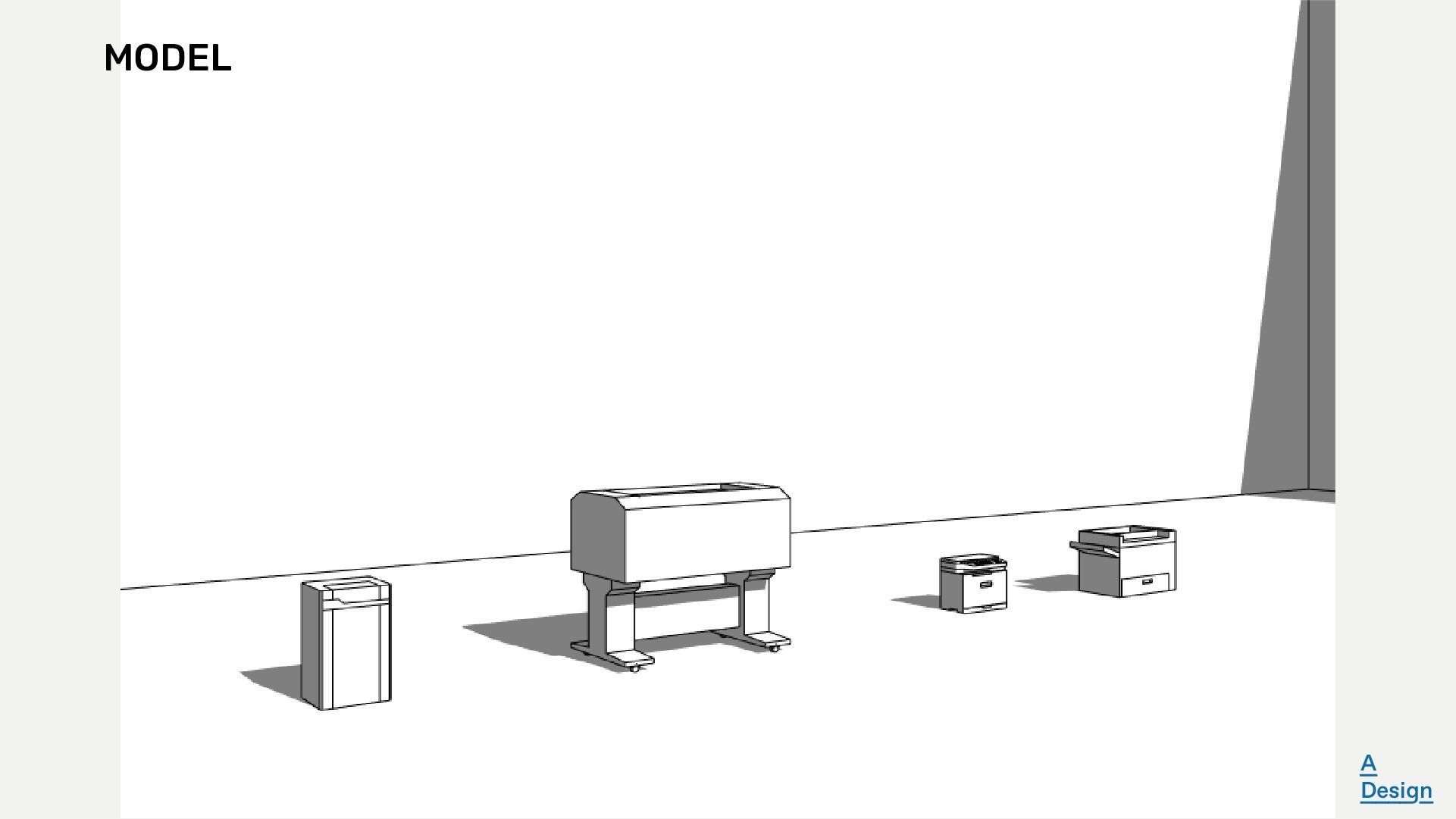 Printers -  Revit 3D model_7