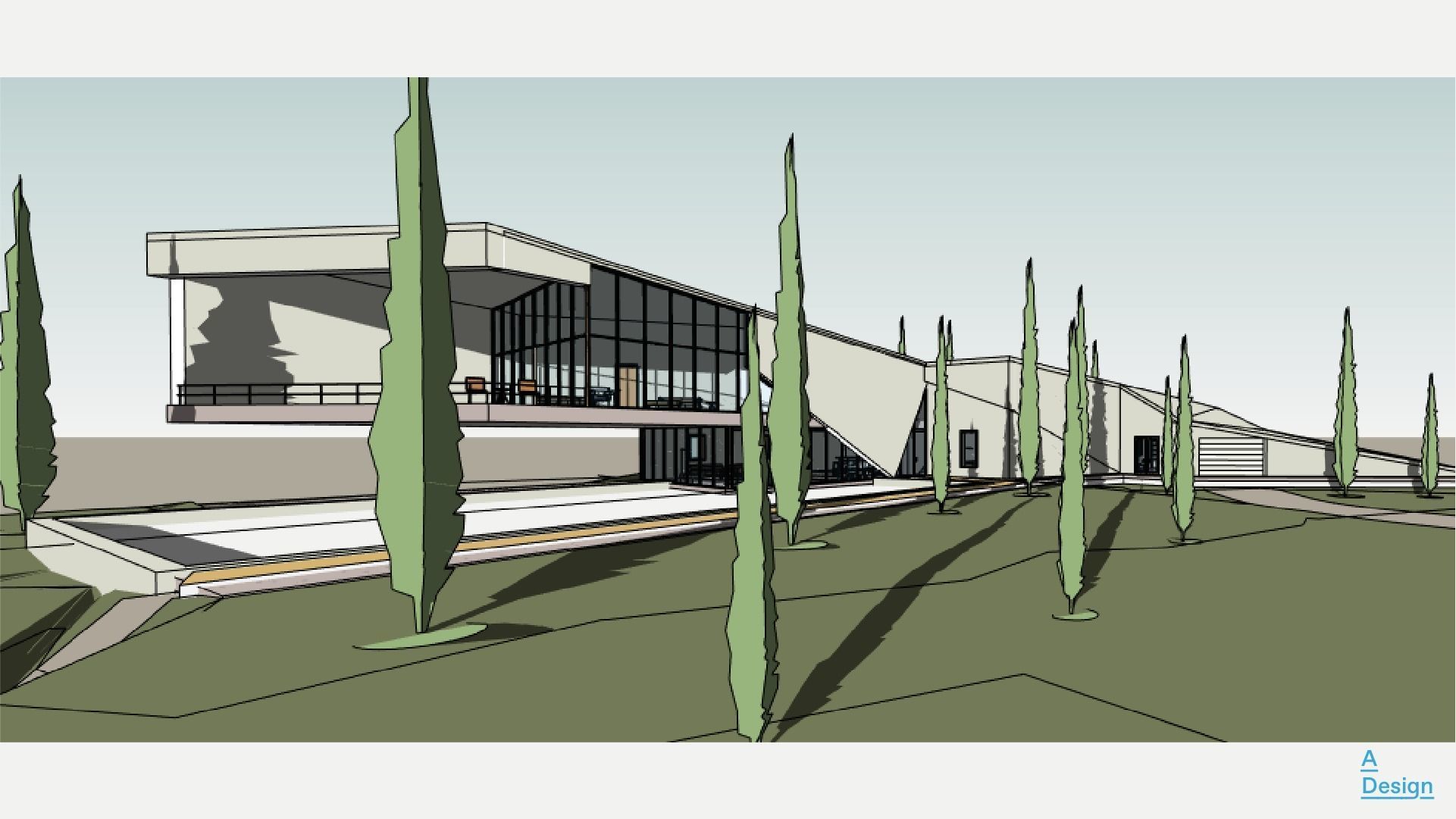 Mount House - Revit 3D model_6