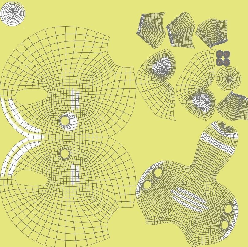 cartoon cat 3D model_13