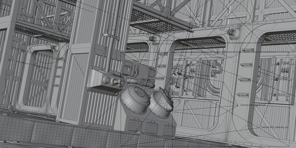 Industrial and structure Quickstart Kitbash modular assets 3D model_9