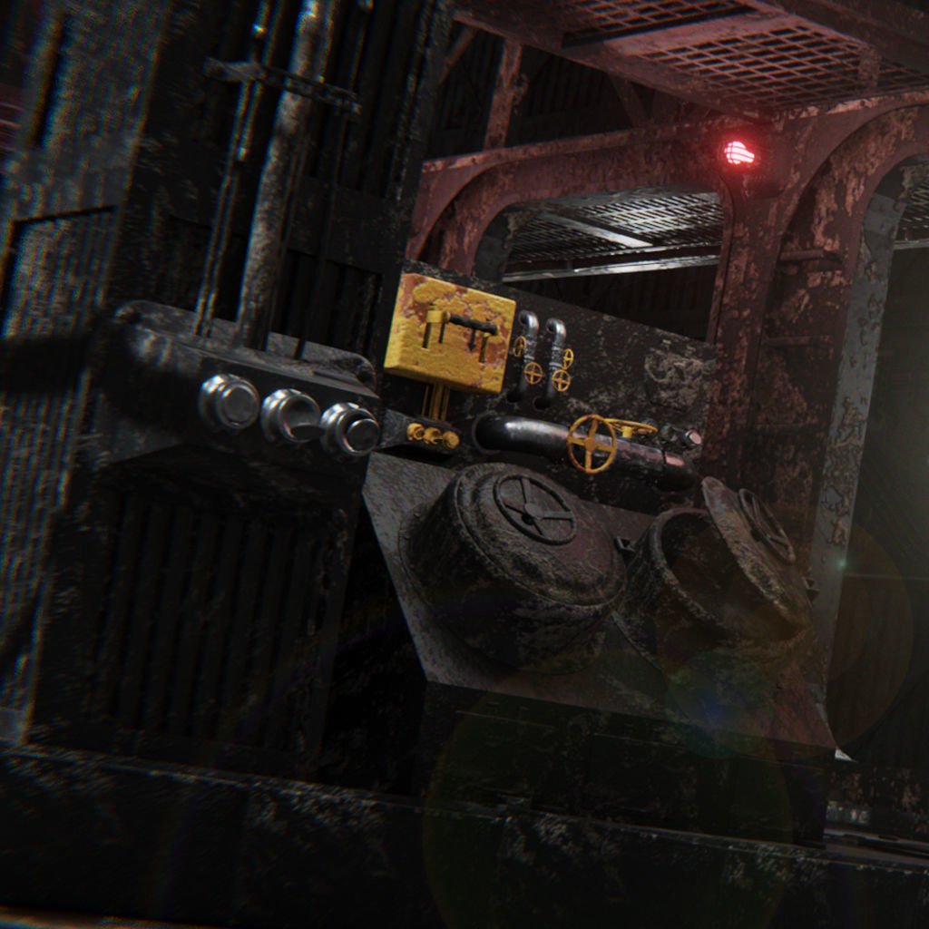 Industrial and structure Quickstart Kitbash modular assets 3D model_7