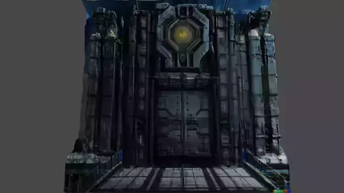 Simple Futuristic Building 