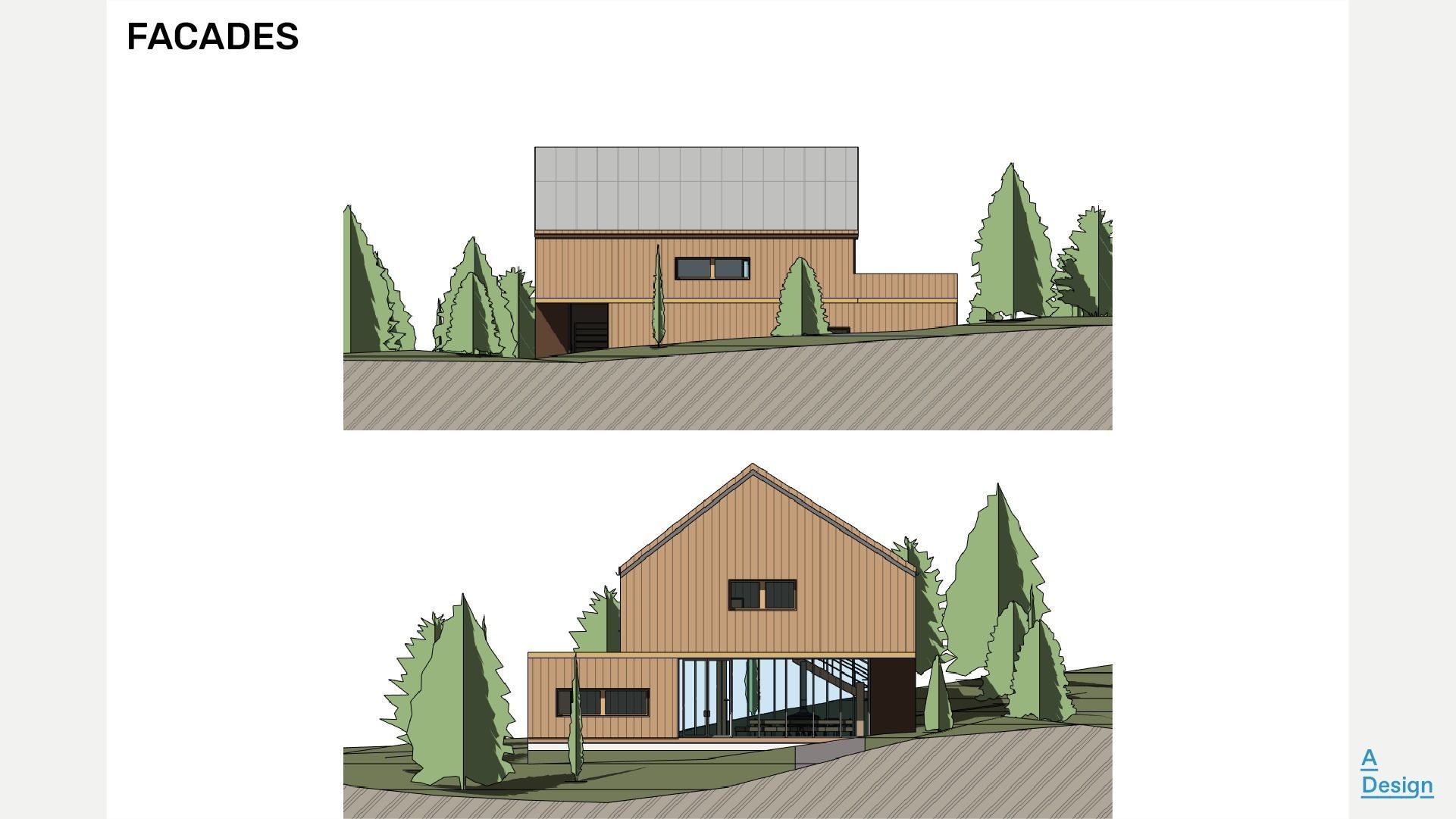 Two-storey house - Revit 3D model_5