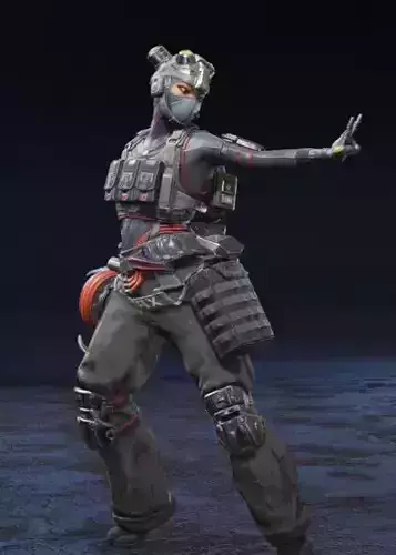 Apex Legend Lifeline Aftermarket 3D print model