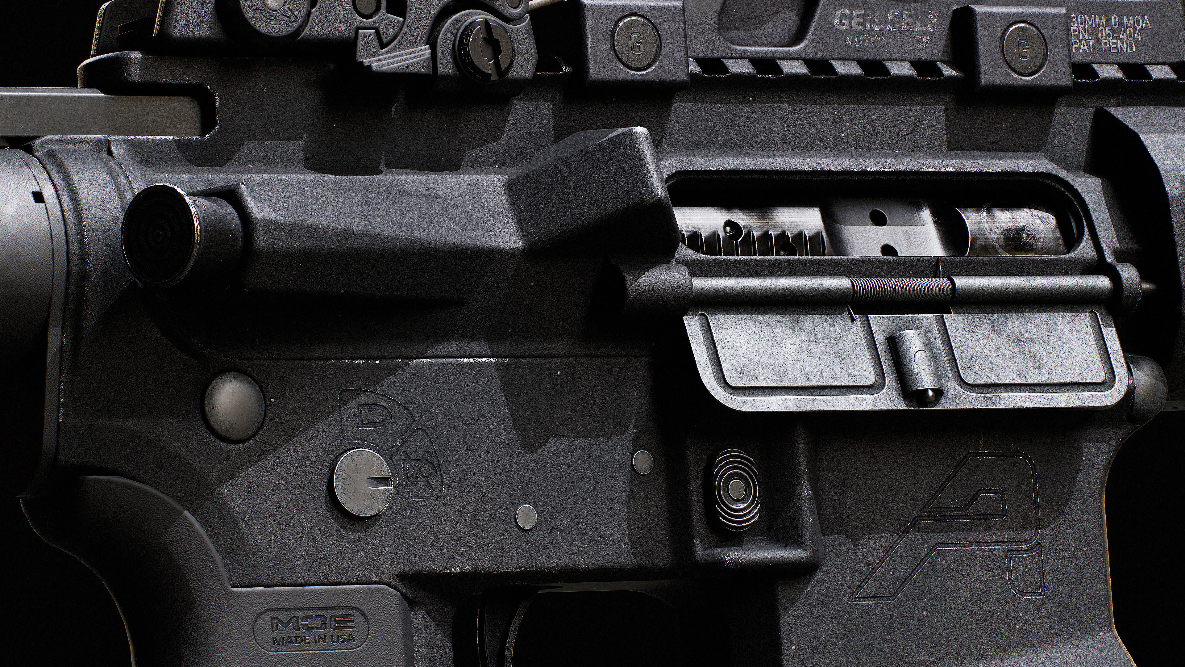 Ar15 AAA 3D Model Game Asset For FPS Low-poly 3D model_6