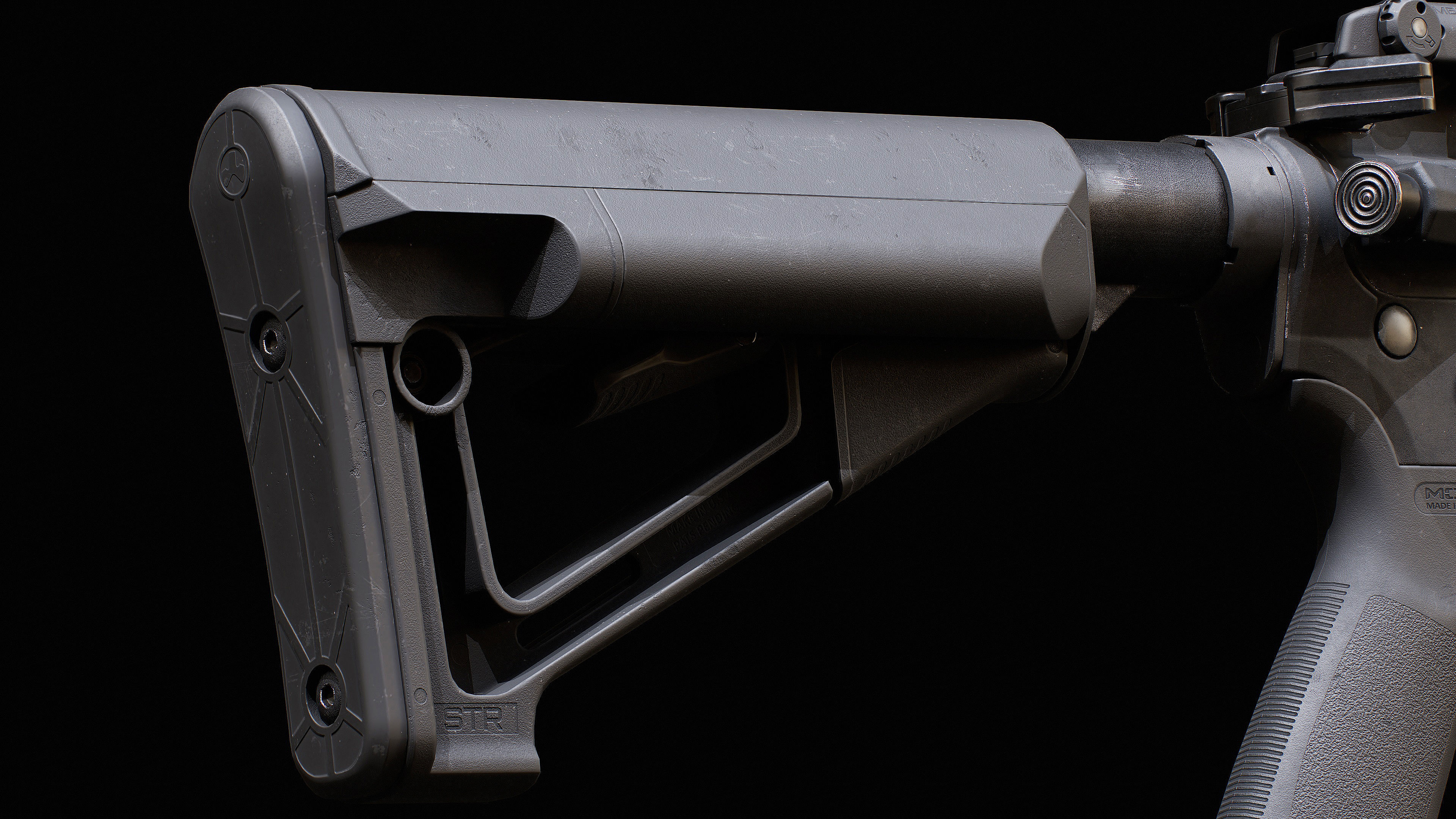 Ar15 AAA 3D Model Game Asset For FPS Low-poly 3D model_5