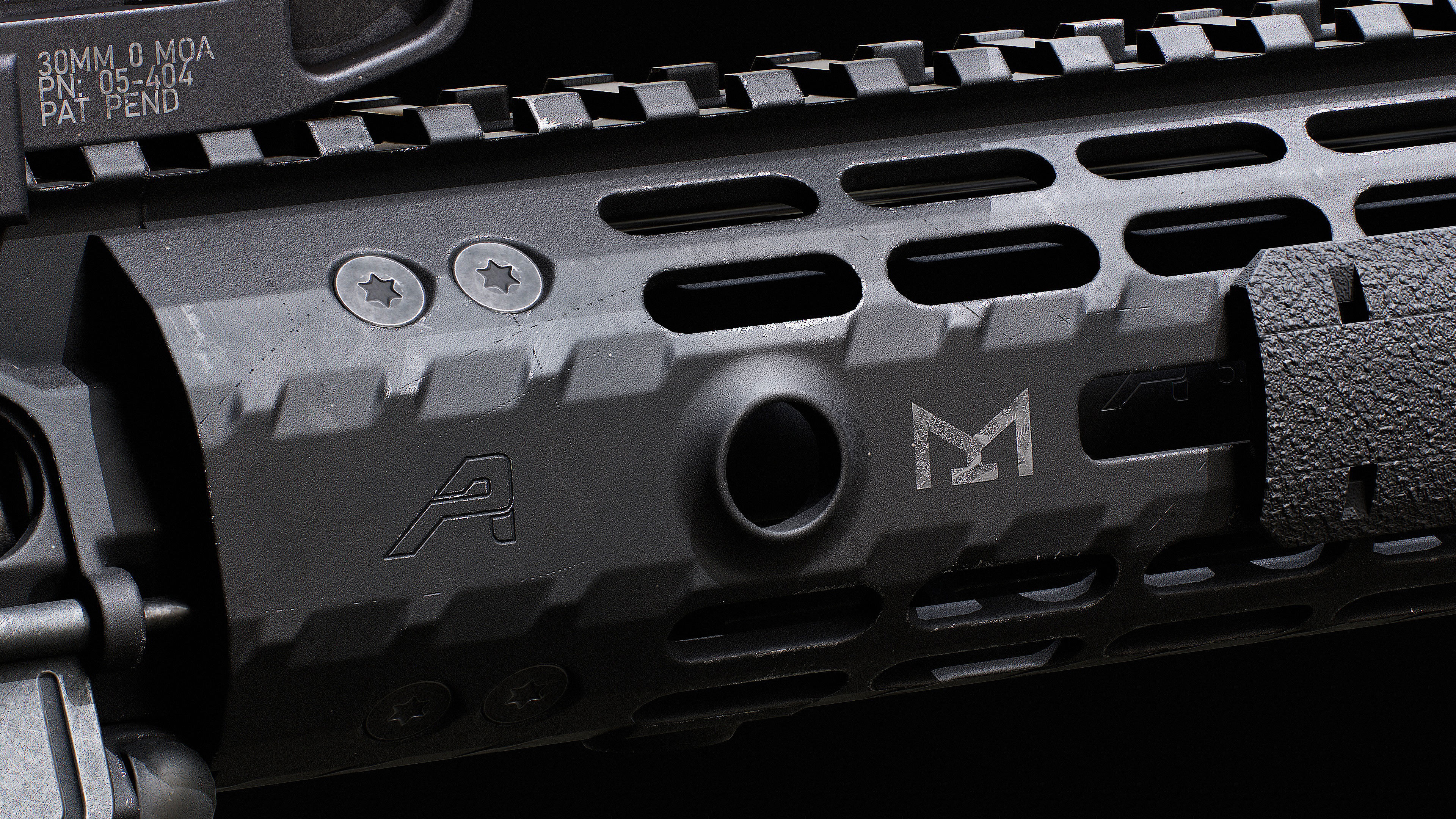 Ar15 AAA 3D Model Game Asset For FPS Low-poly 3D model_10