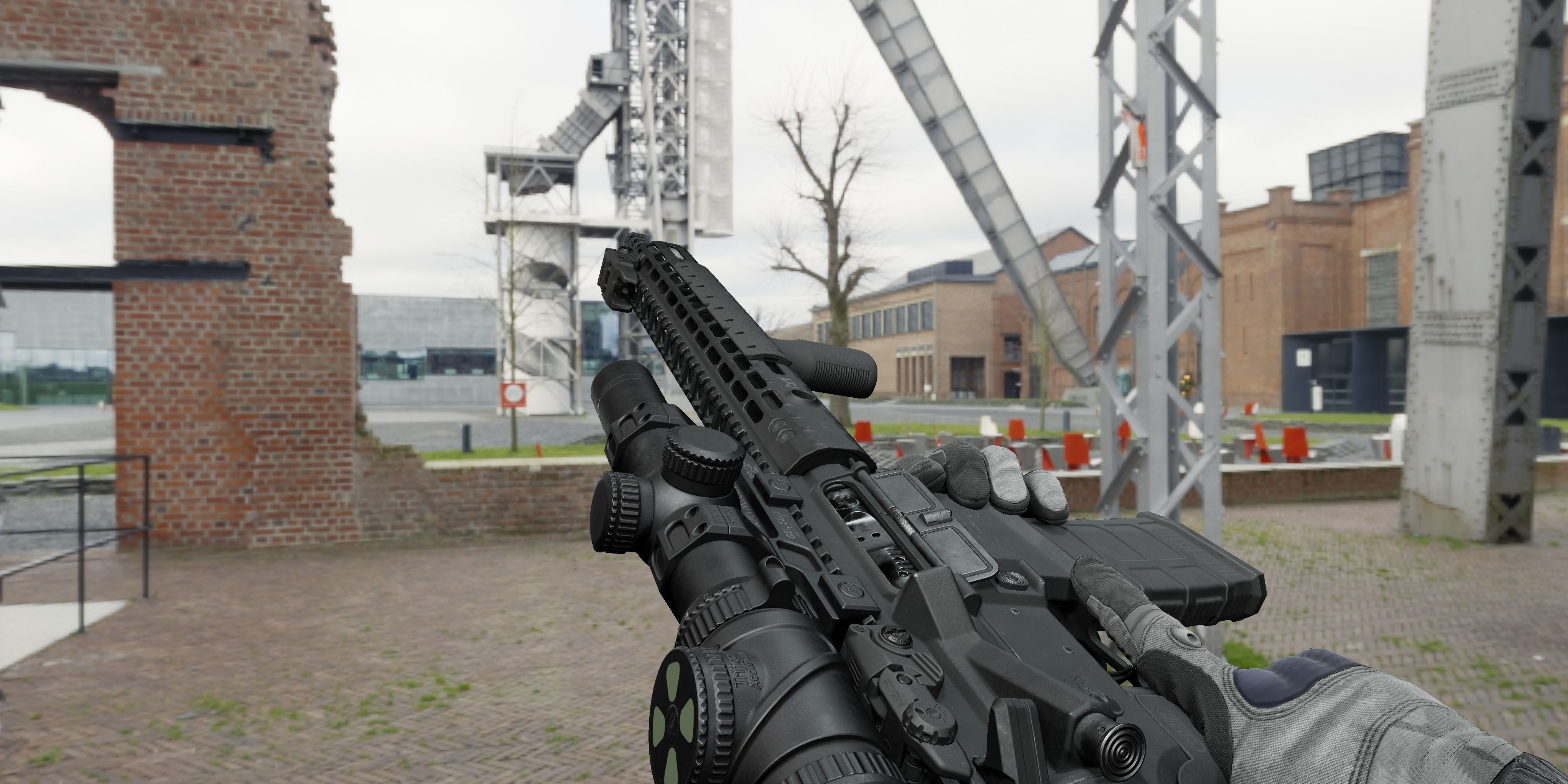 Ar15 AAA 3D Model Game Asset For FPS Low-poly 3D model_25