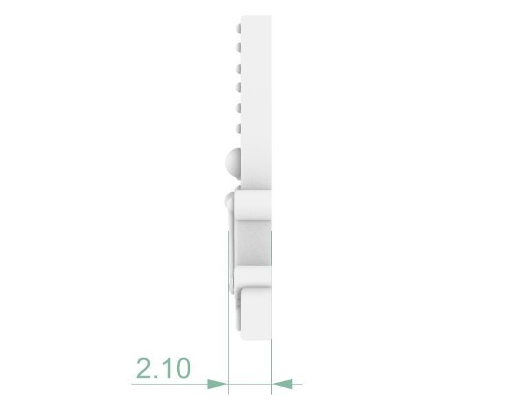 Alphabet 3D print model_2
