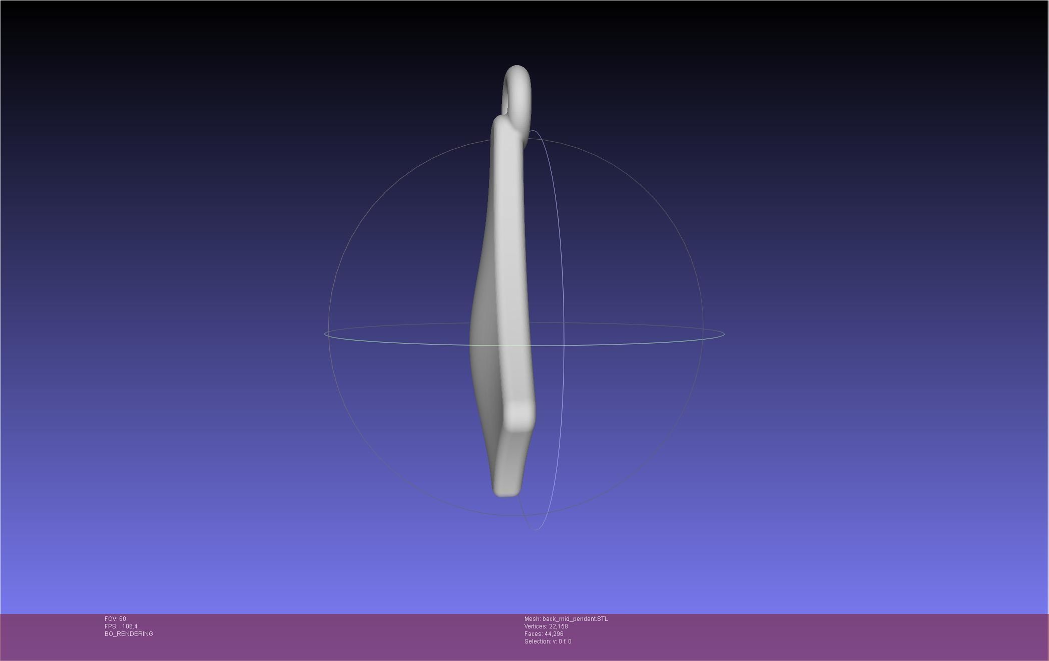 FFXIV Dancer Class Back Ornaments 3D print model_4