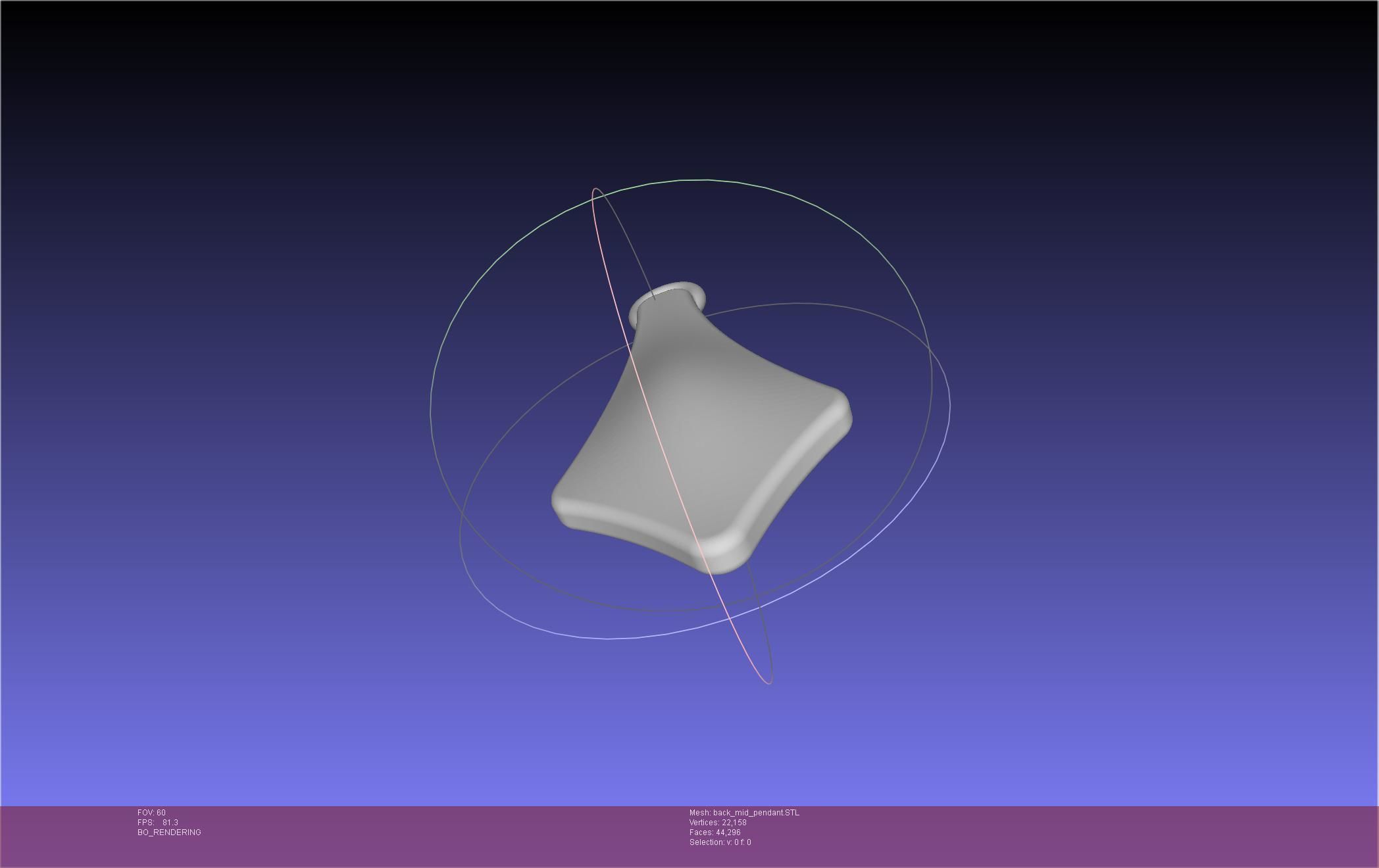 FFXIV Dancer Class Back Ornaments 3D print model_10