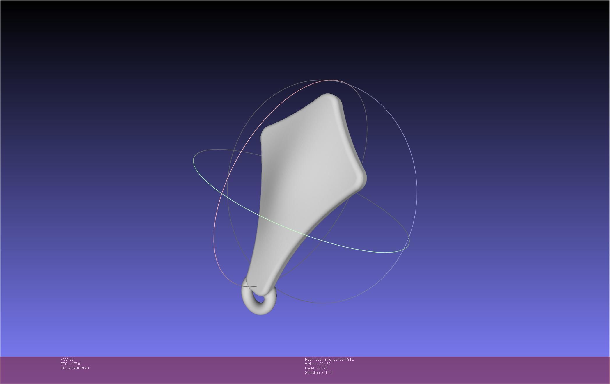 FFXIV Dancer Class Back Ornaments 3D print model_7