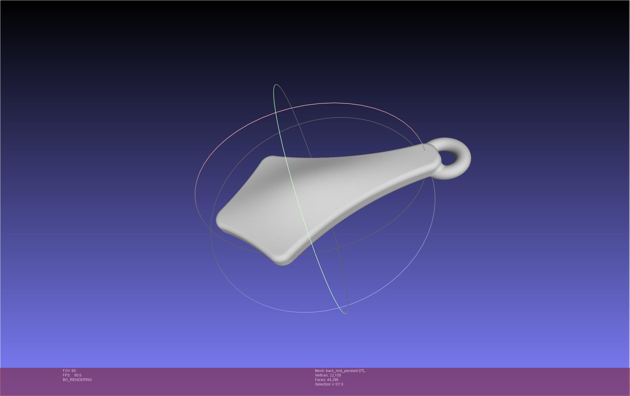 FFXIV Dancer Class Back Ornaments 3D print model_9