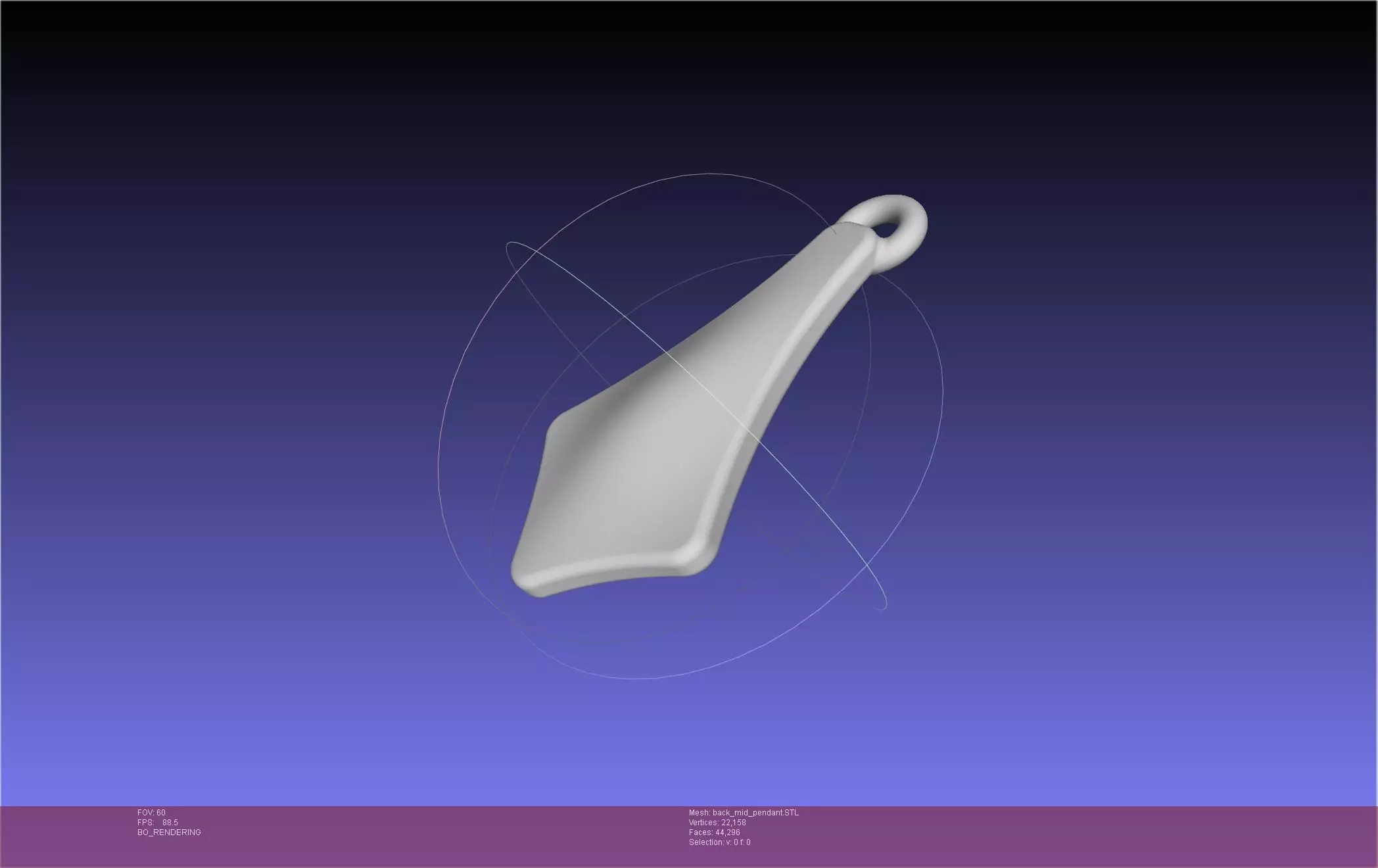 FFXIV Dancer Class Back Ornaments 3D print model_0