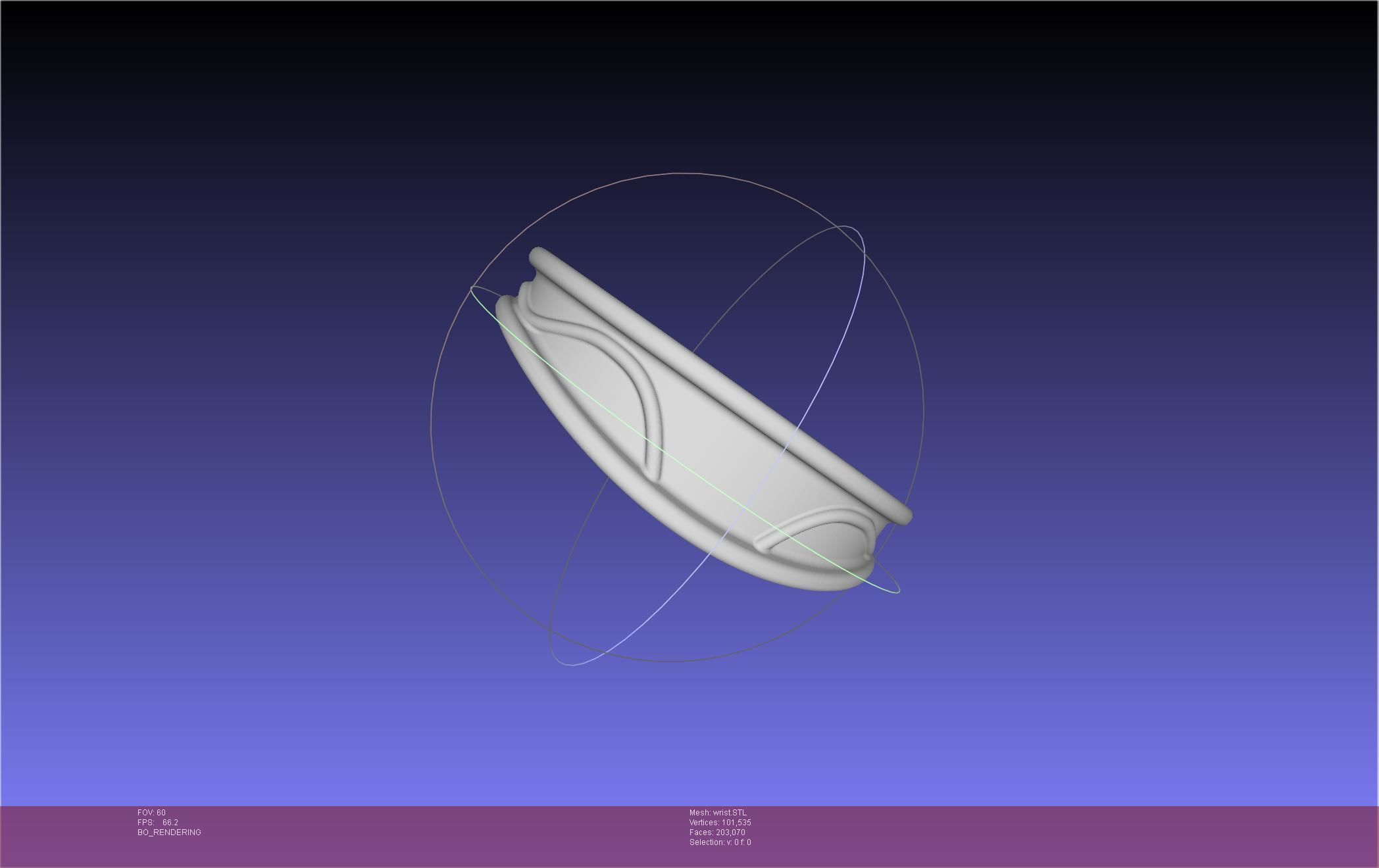 FFXIV Dancer Class Wrist Armband 3D print model_2