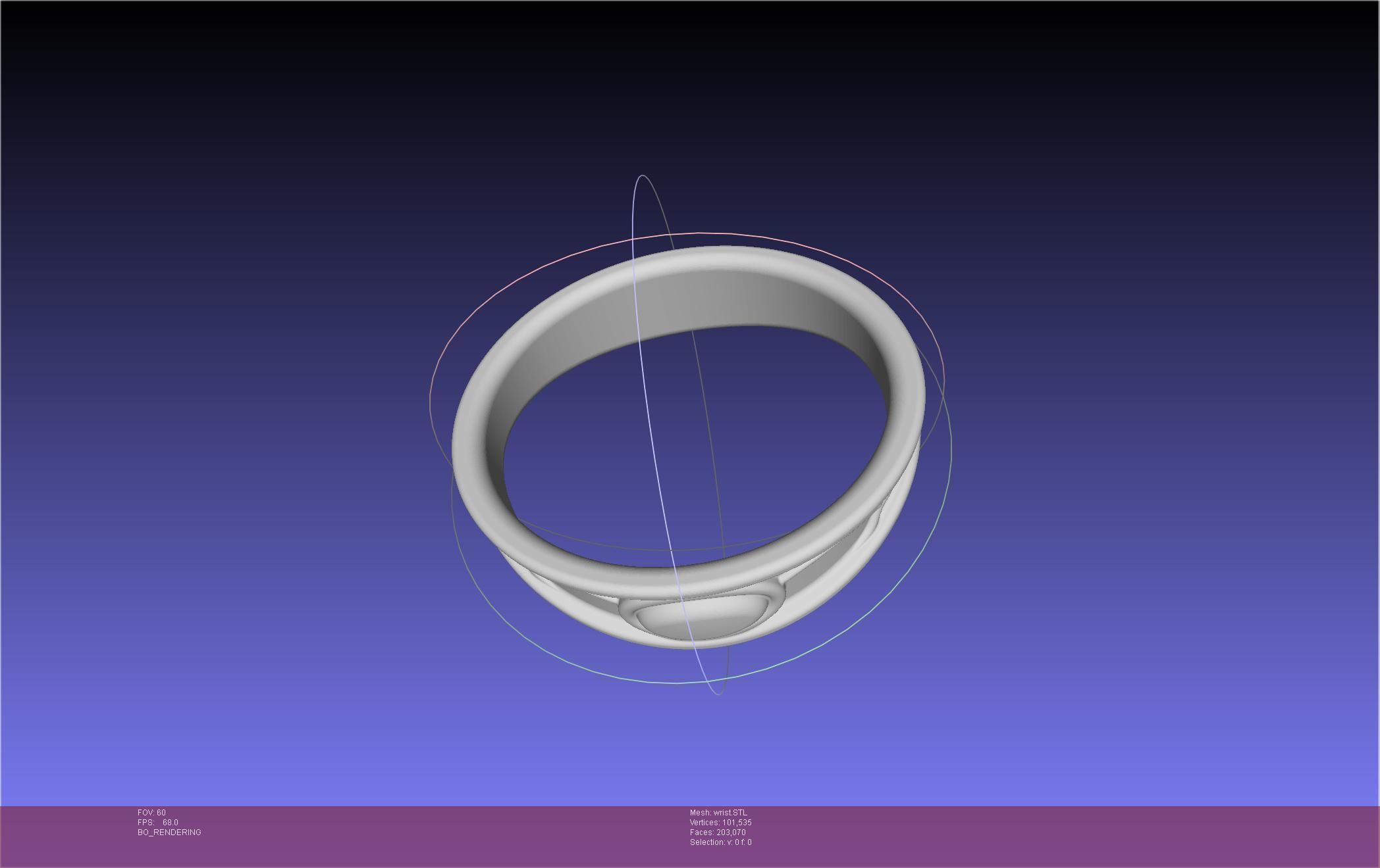 FFXIV Dancer Class Wrist Armband 3D print model_4