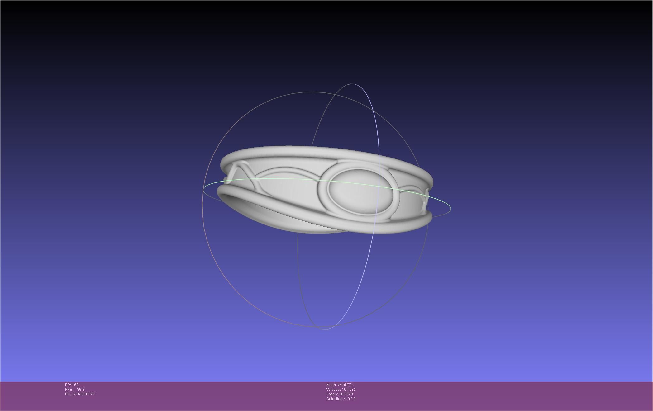FFXIV Dancer Class Wrist Armband 3D model 3D printable | CGTrader
