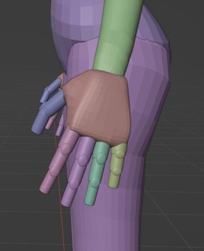 Female Cartoon Base Mesh Free 3D model_12