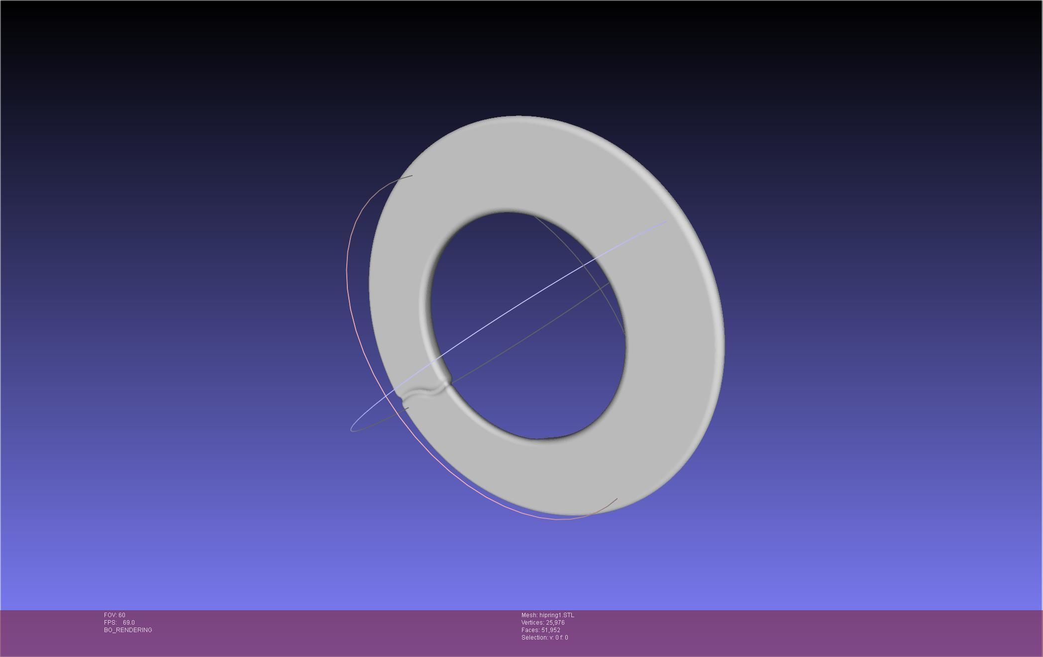 FFXIV Dancer Class Hip Ornaments 3D print model_2