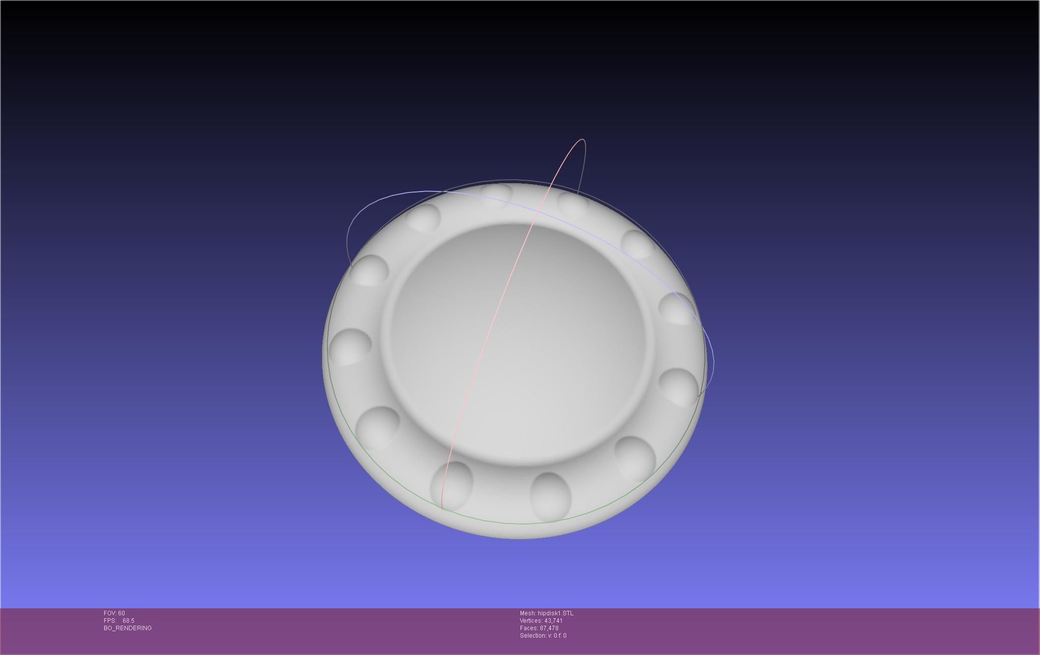 FFXIV Dancer Class Hip Ornaments 3D print model_10