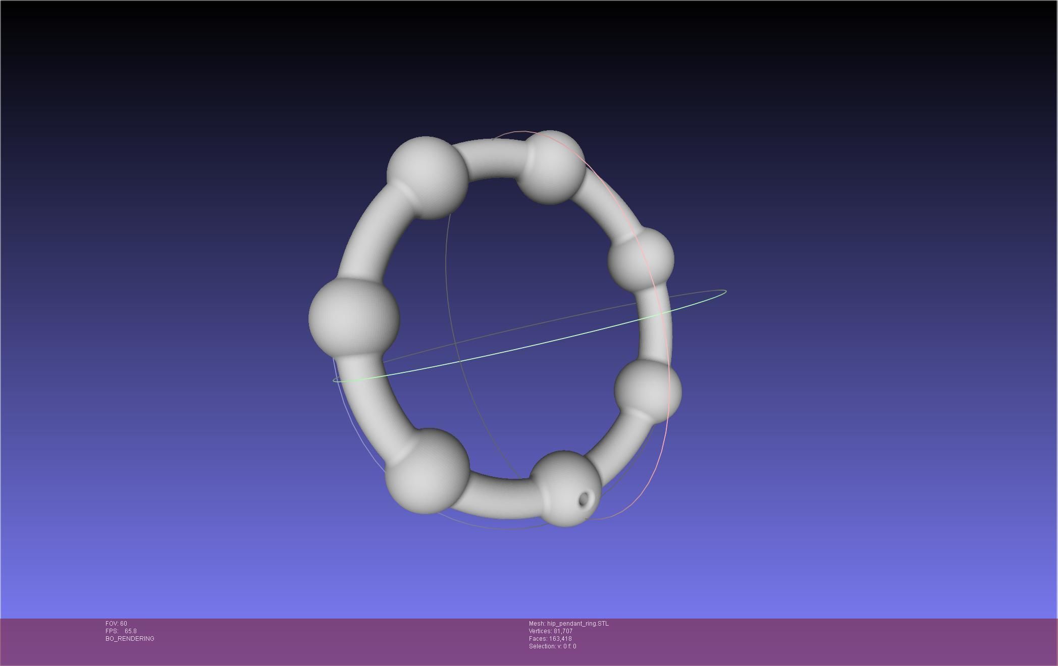 FFXIV Dancer Class Hip Ornaments 3D print model_19