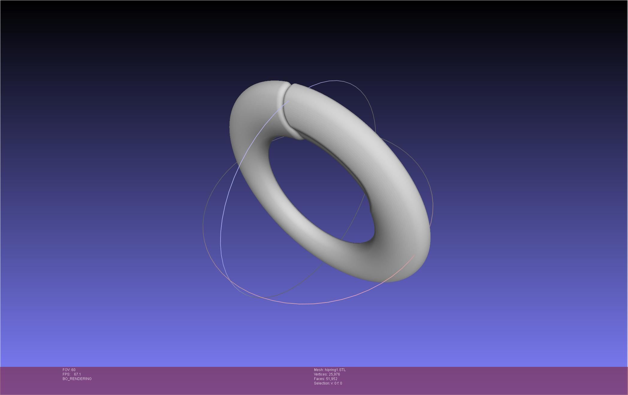 FFXIV Dancer Class Hip Ornaments 3D print model_4