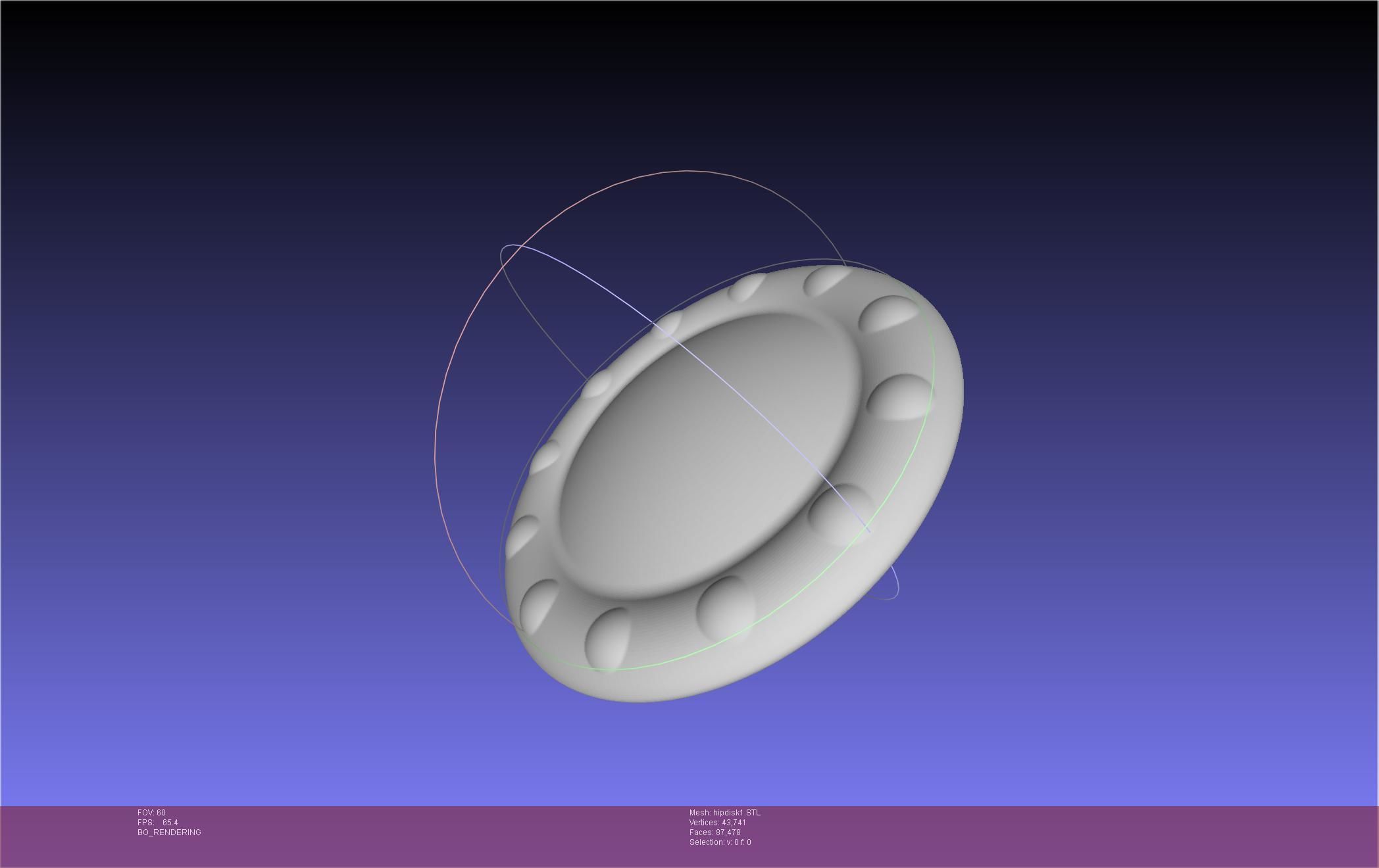 FFXIV Dancer Class Hip Ornaments 3D print model_11