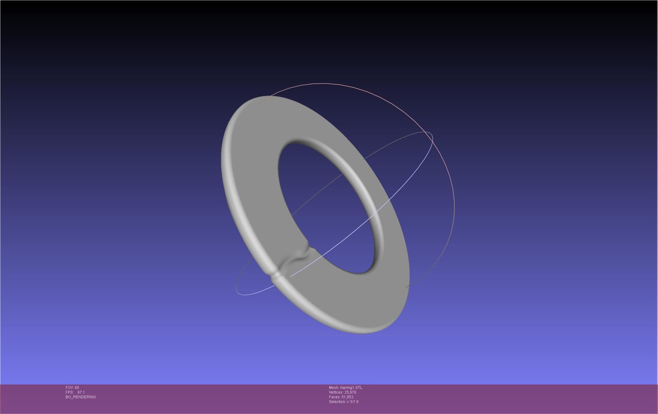 FFXIV Dancer Class Hip Ornaments 3D print model_3