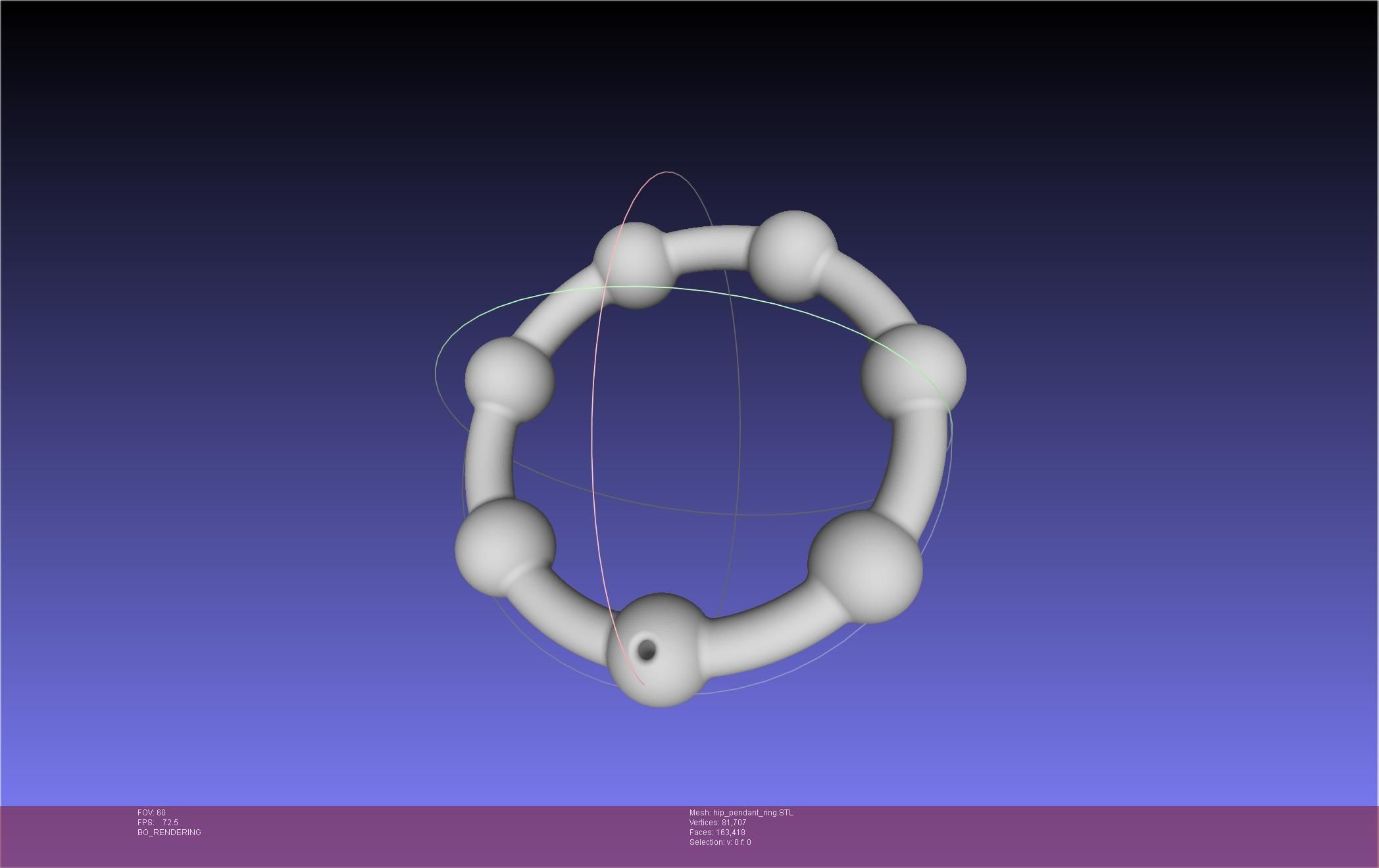 FFXIV Dancer Class Hip Ornaments 3D print model_17