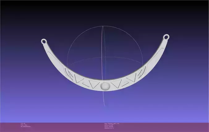 FFXIV Dancer Class Hip Arcs 3D print model