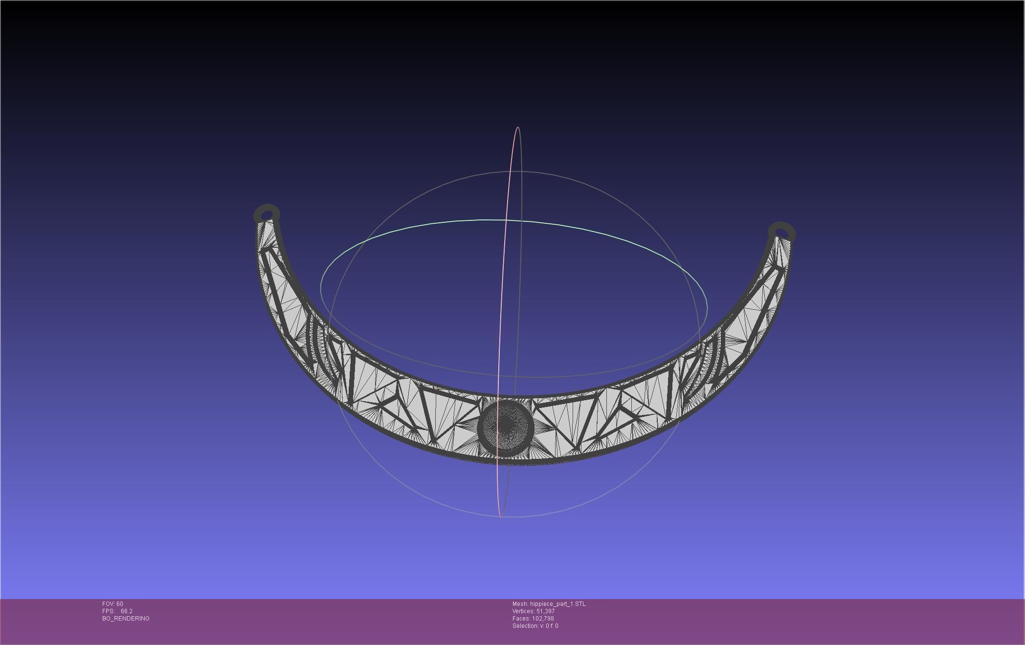 FFXIV Dancer Class Hip Arcs 3D print model_15