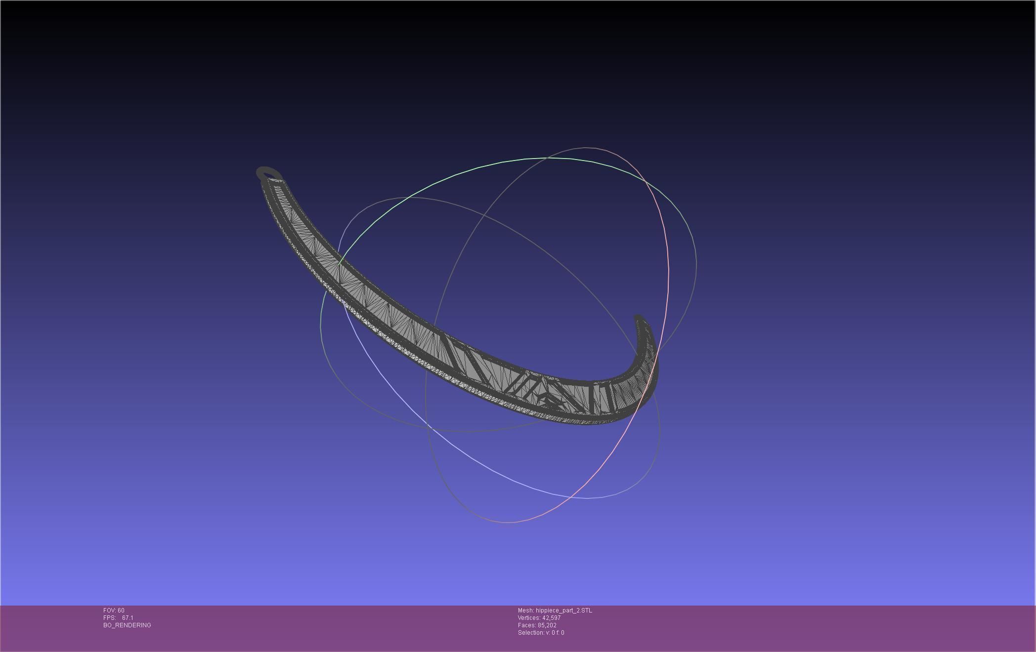 FFXIV Dancer Class Hip Arcs 3D print model_12