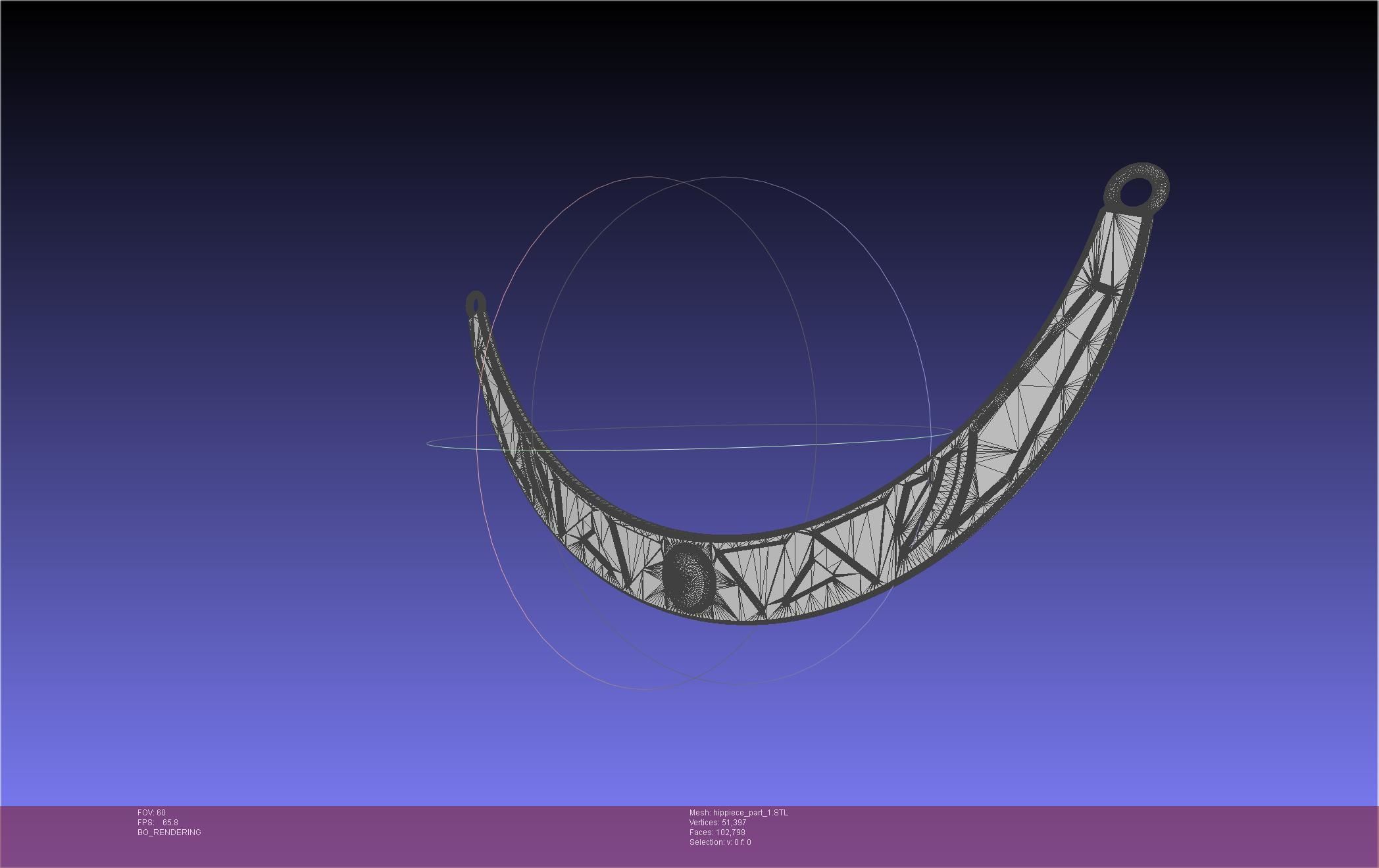 FFXIV Dancer Class Hip Arcs 3D print model_16