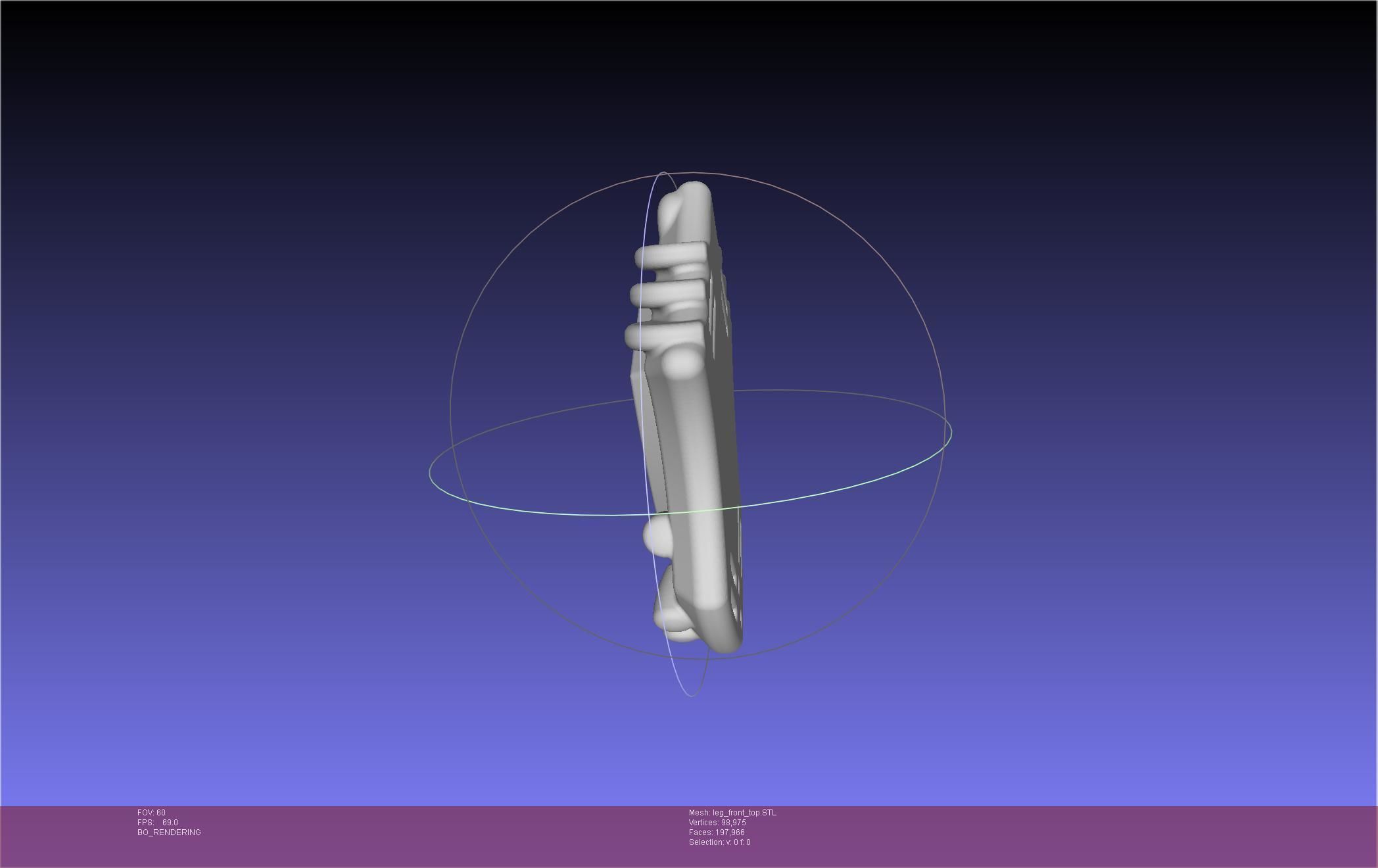 FFXIV Dancer Class Leg Ornaments 3D print model_1