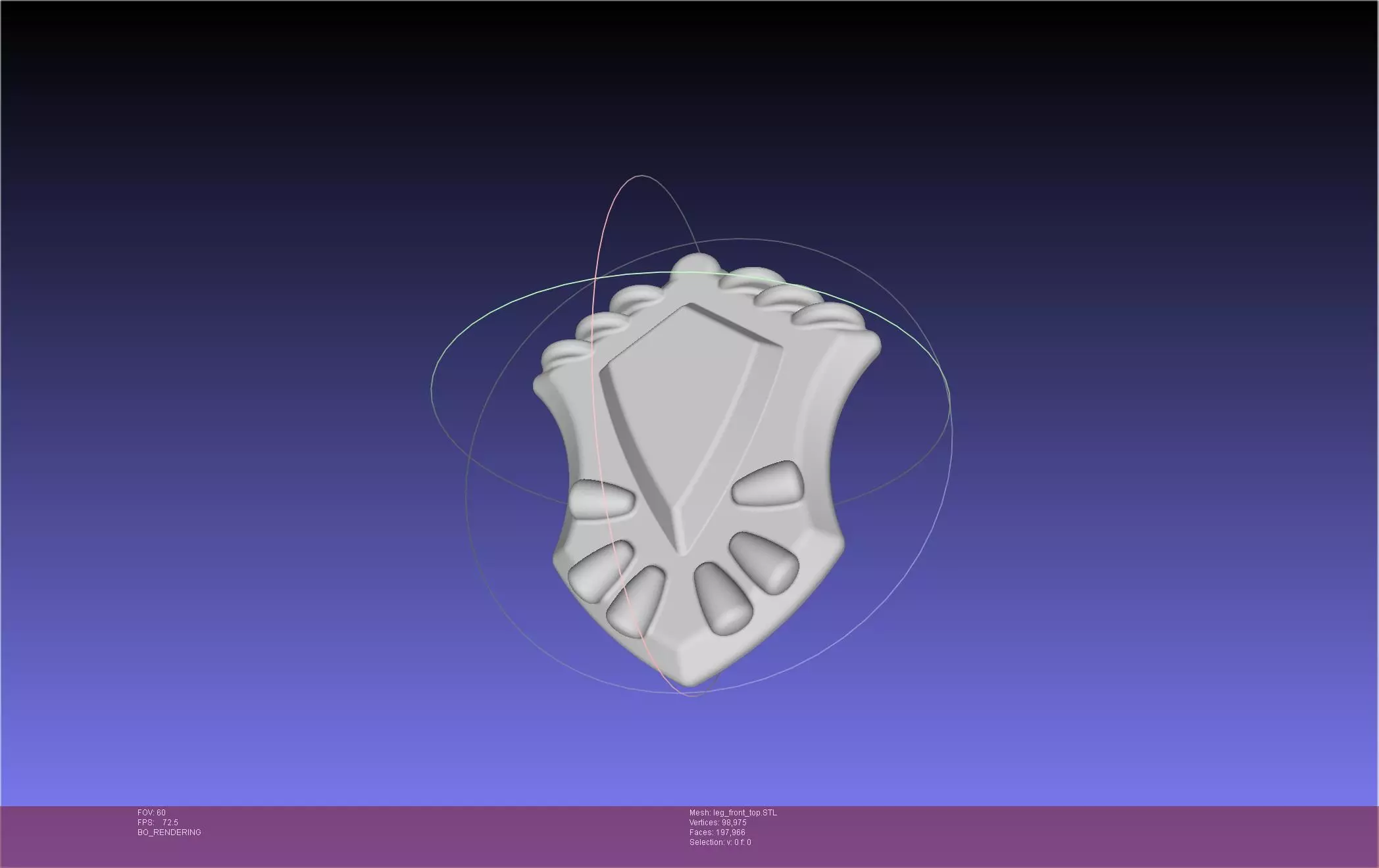 FFXIV Dancer Class Leg Ornaments 3D print model_0