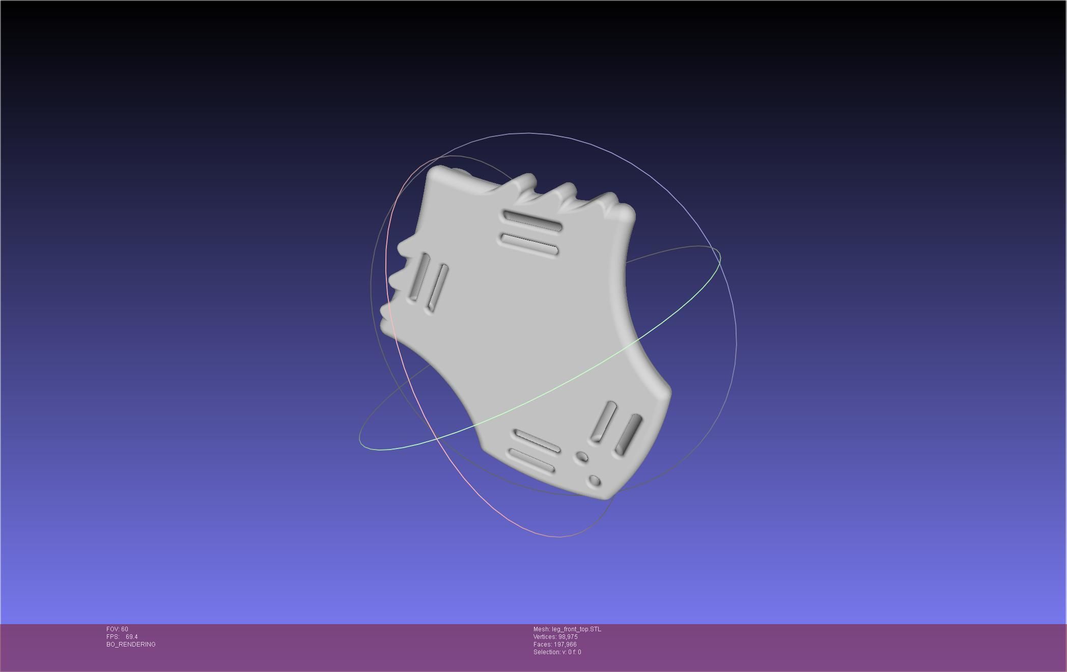 FFXIV Dancer Class Leg Ornaments 3D print model_2