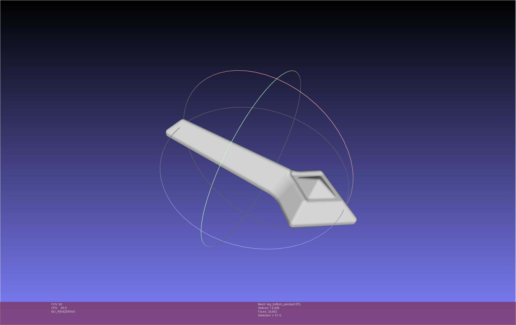 FFXIV Dancer Class Leg Ornaments 3D print model_57